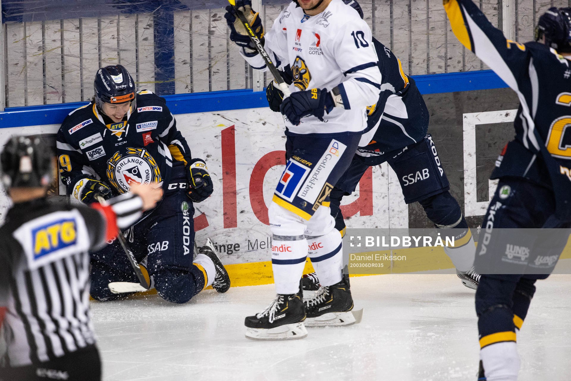 Borlänges Philip Norberg jublar