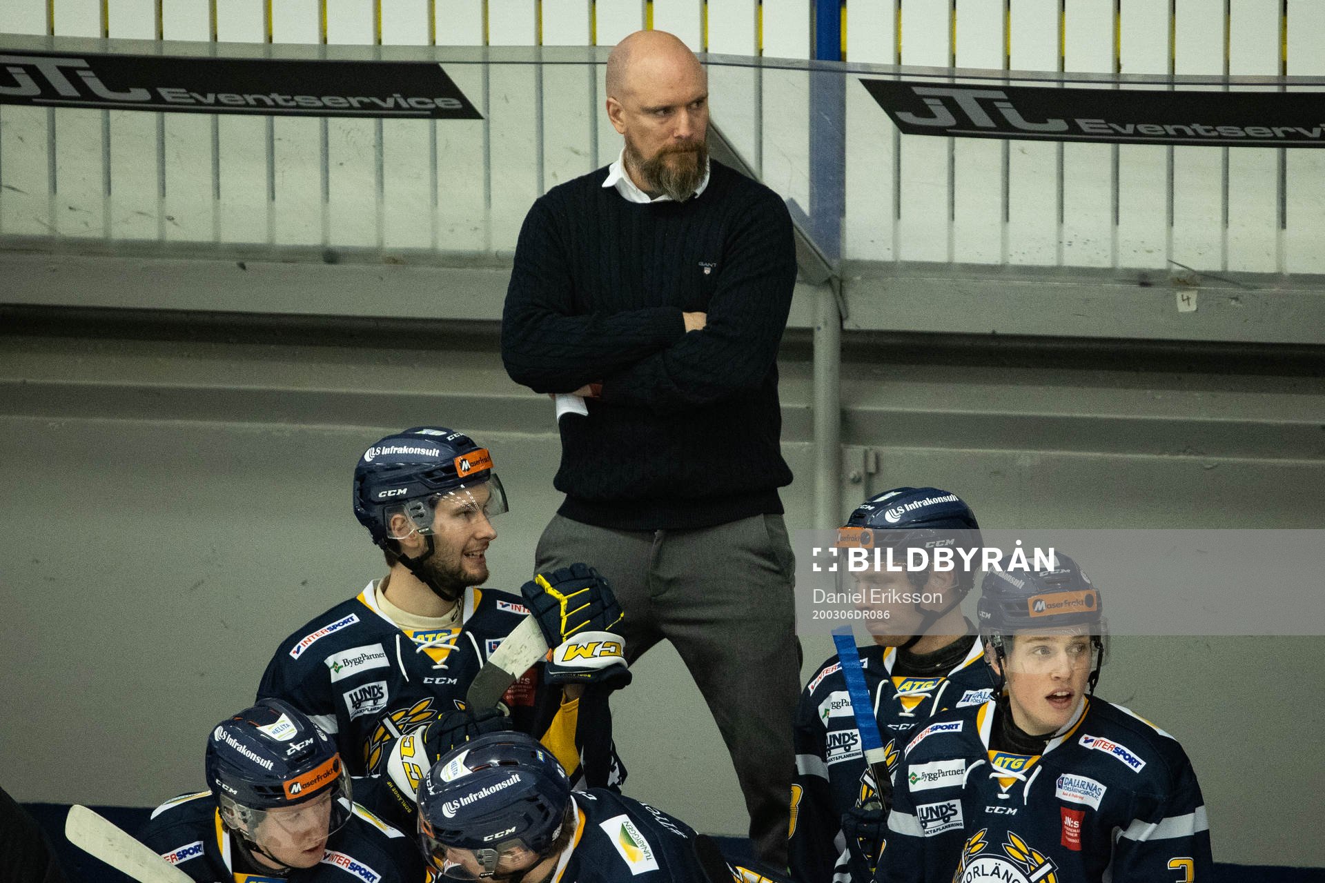 Borlänges tränare Stefan Gustafsson
