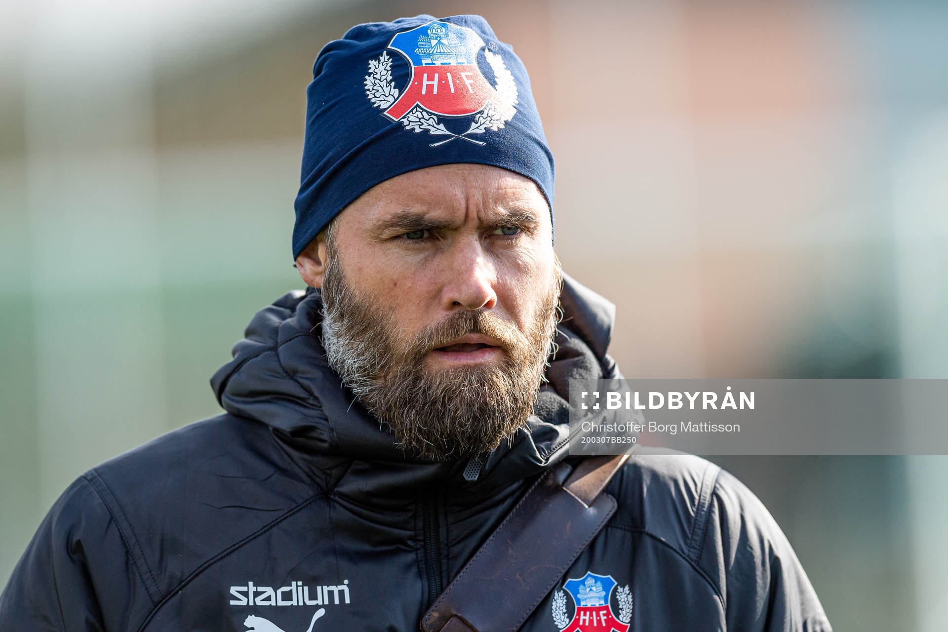 Helsingborgs tränare Olof Mellberg