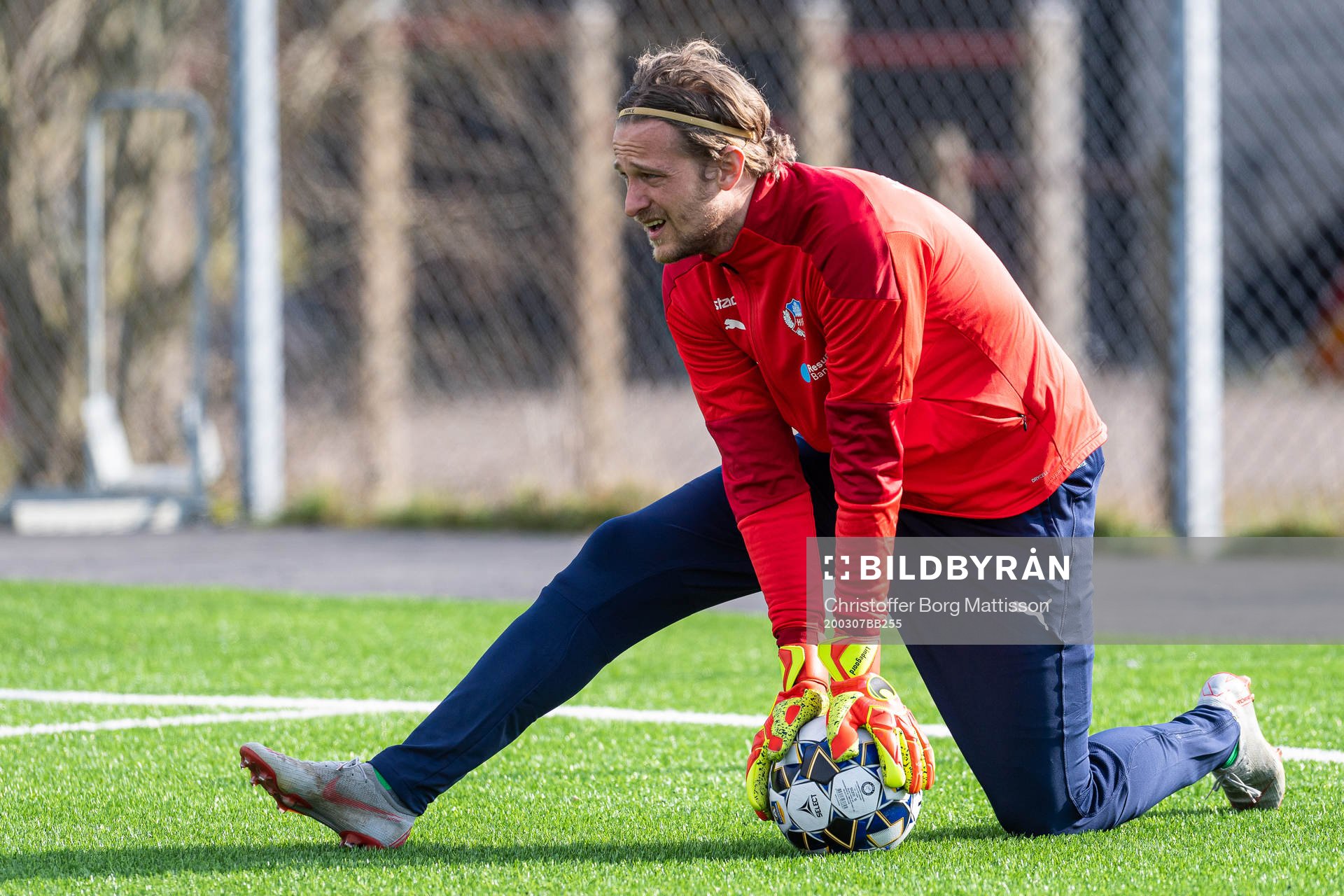 Helsingborgs målvakt Anders Lindegaard
