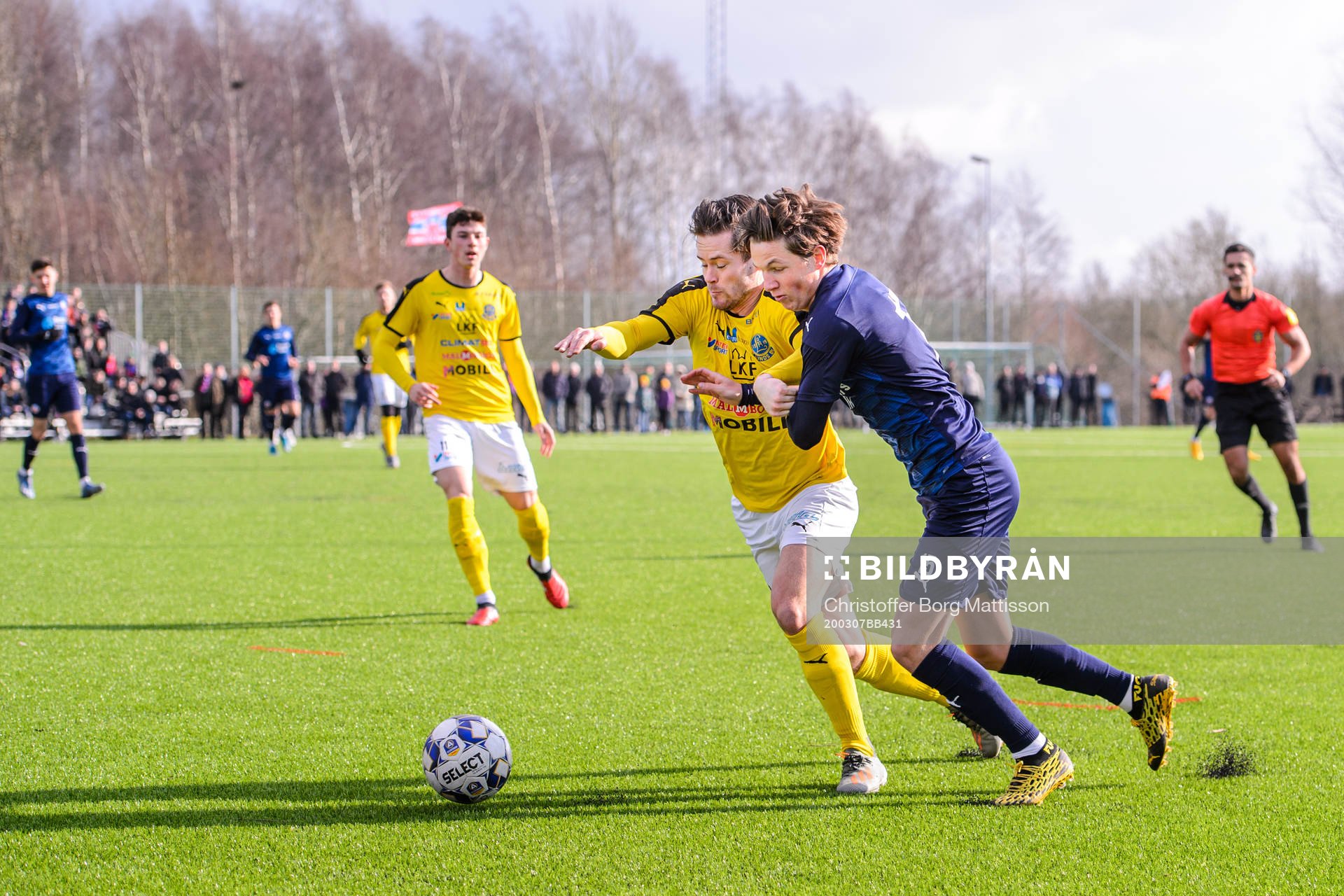Lunds André Strandberg och Helsingborgs Max Svensson
