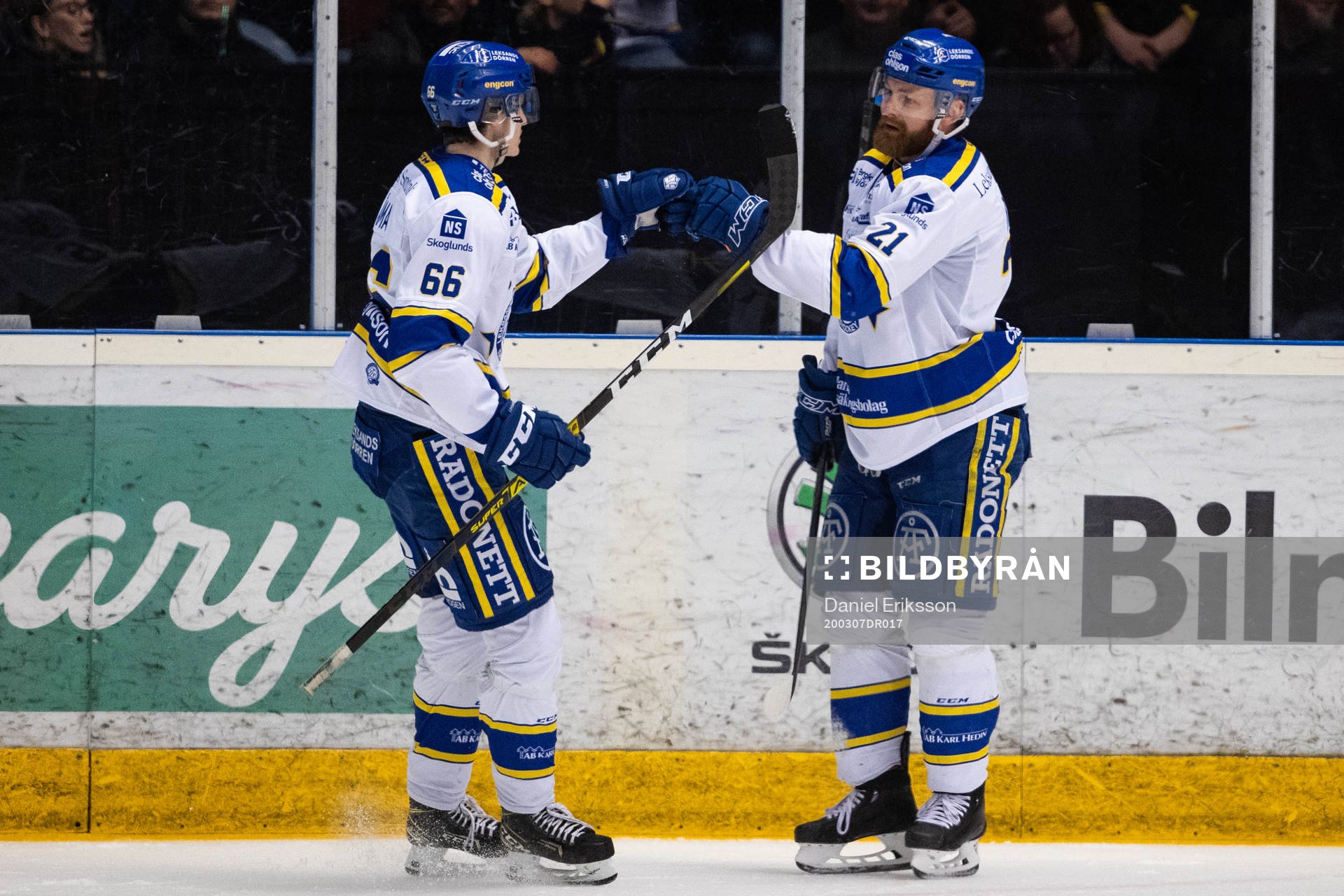 Leksands Mattias Ritola jublar