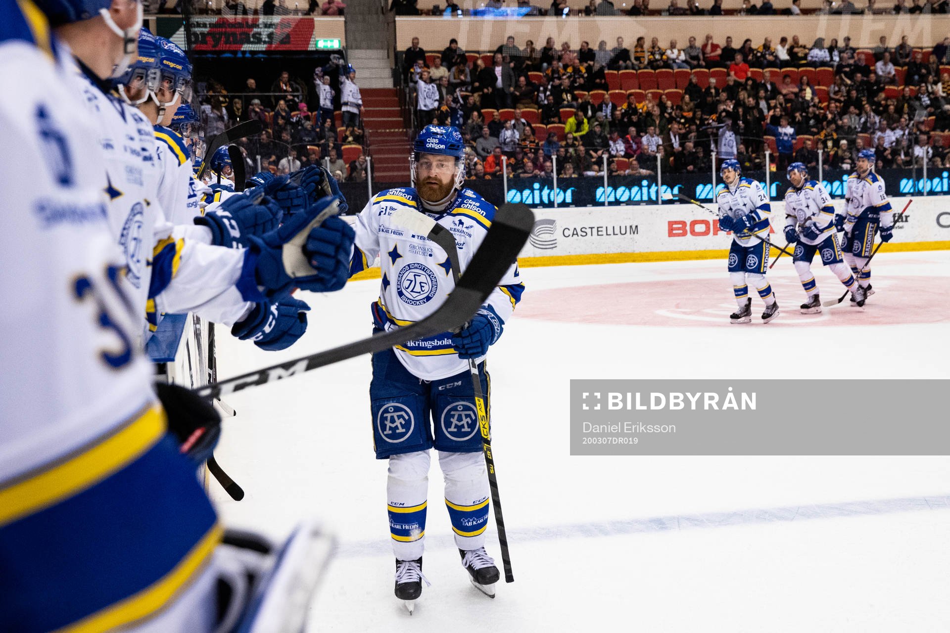 Leksands Mattias Ritola jublar