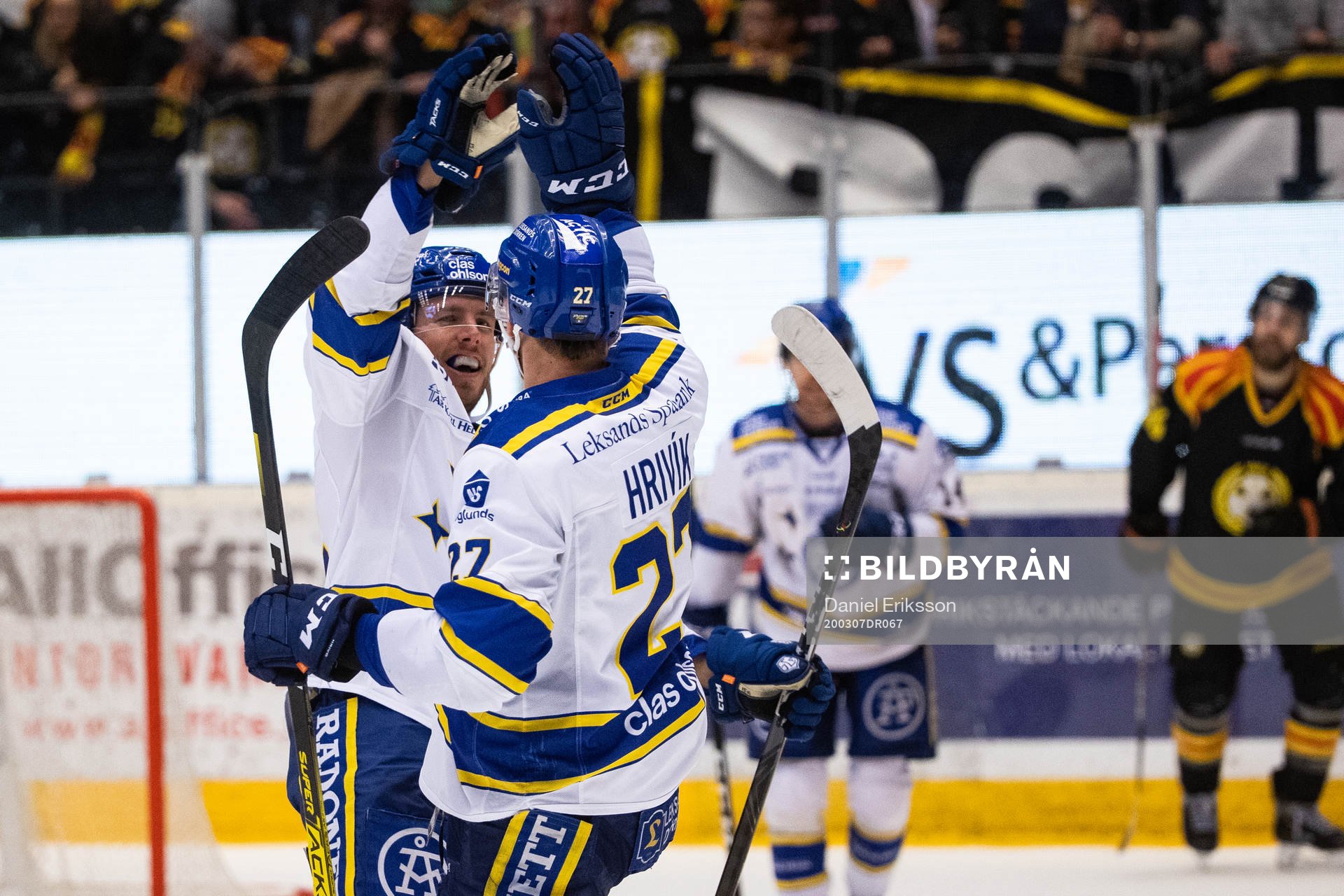 Leksands Matt Carey  jublar