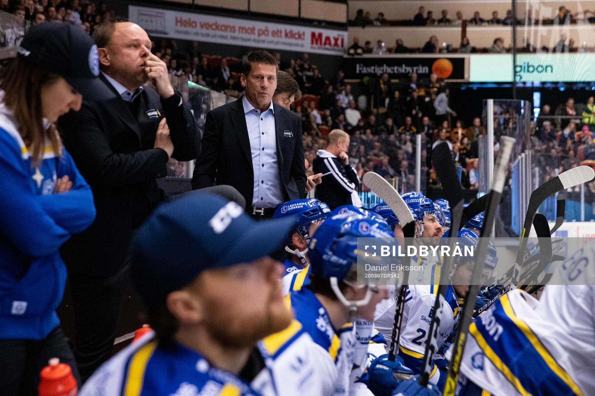 Leksands tränare Ulf Samuelsson