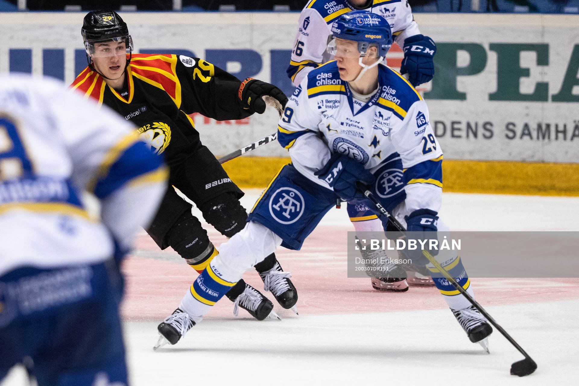 Leksands Emil Heineman och Brynäs William Alftberg