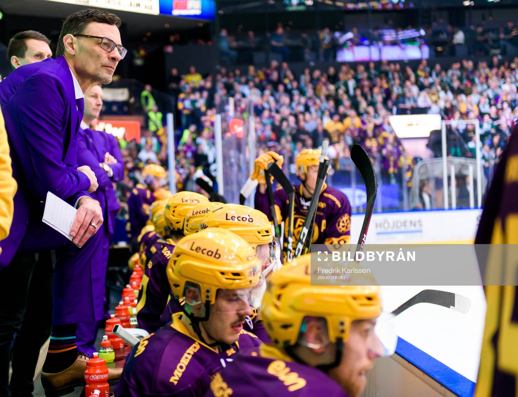 Färjestads assisterande tränare Peter Popovic