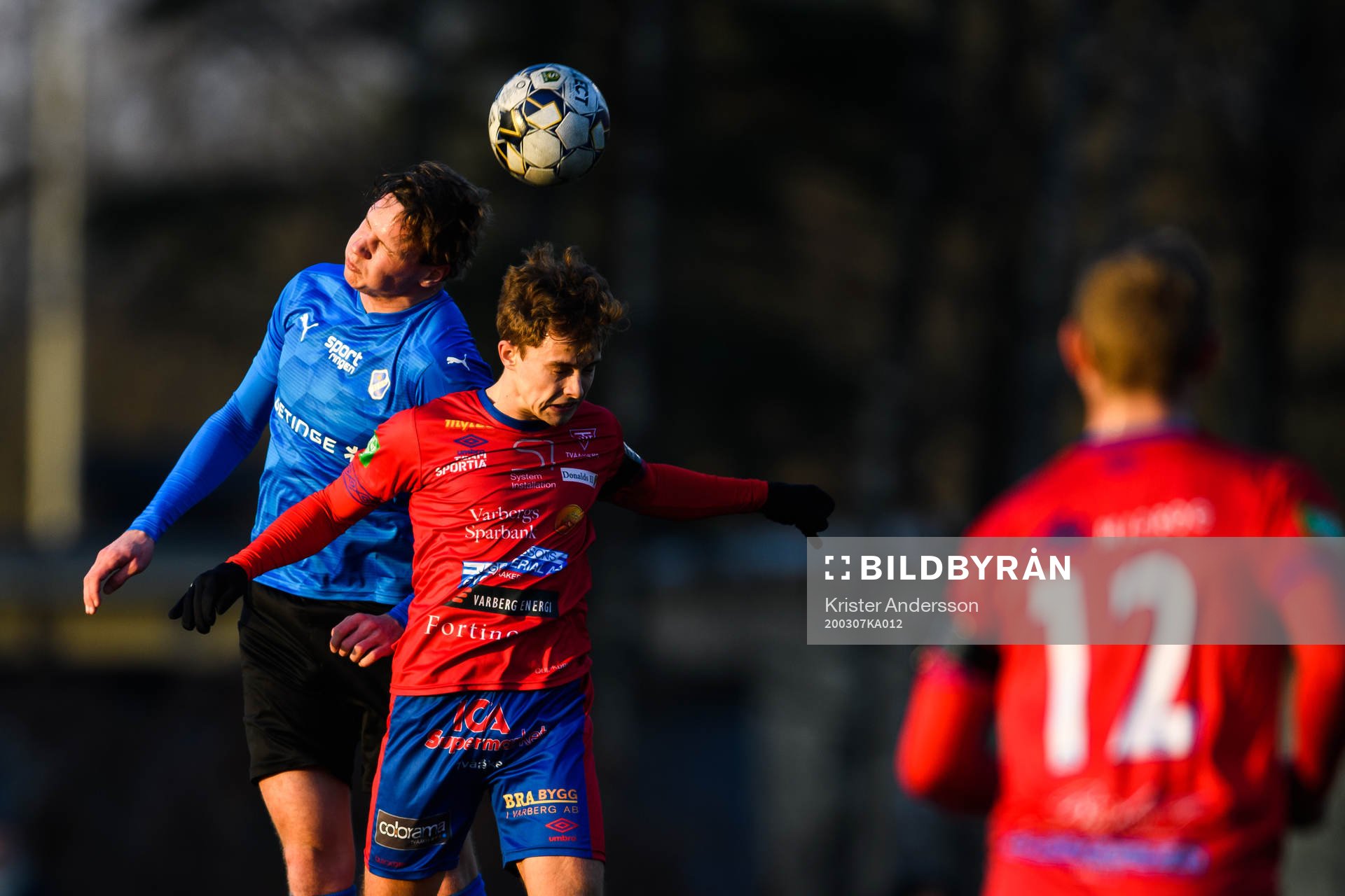 Halmstads Alexander Berntsson och Tvååkers Axel Berggren