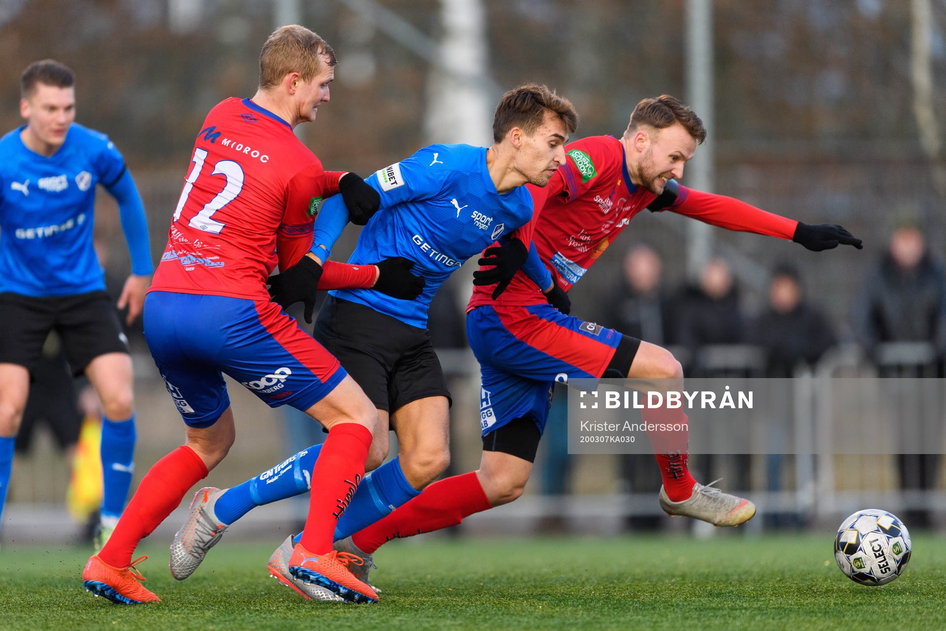 Tvååkers Johan Persson och Halmstads Rasmus