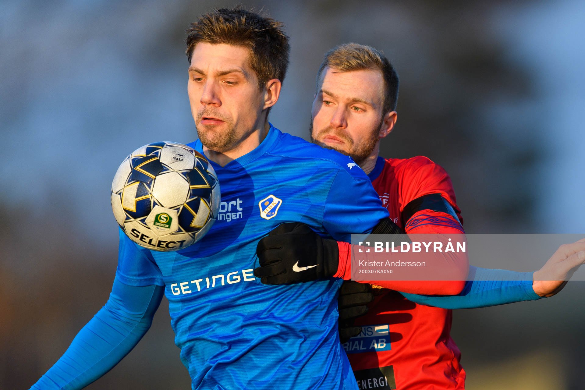 Halmstads Mikael Boman och Tvååkers Per Karlsson