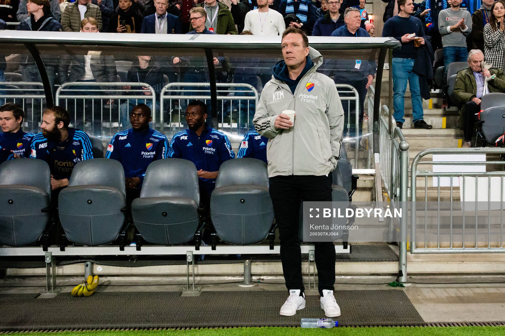 Djurgårdens tränare Kim Bergstrand