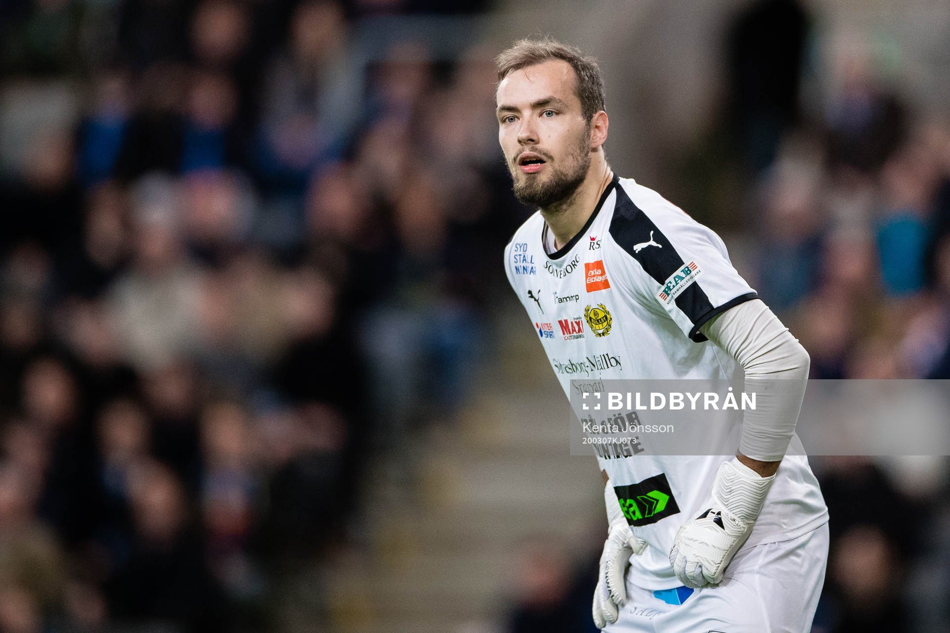 Mjällbys målvakt Carl-Johan Eriksson
