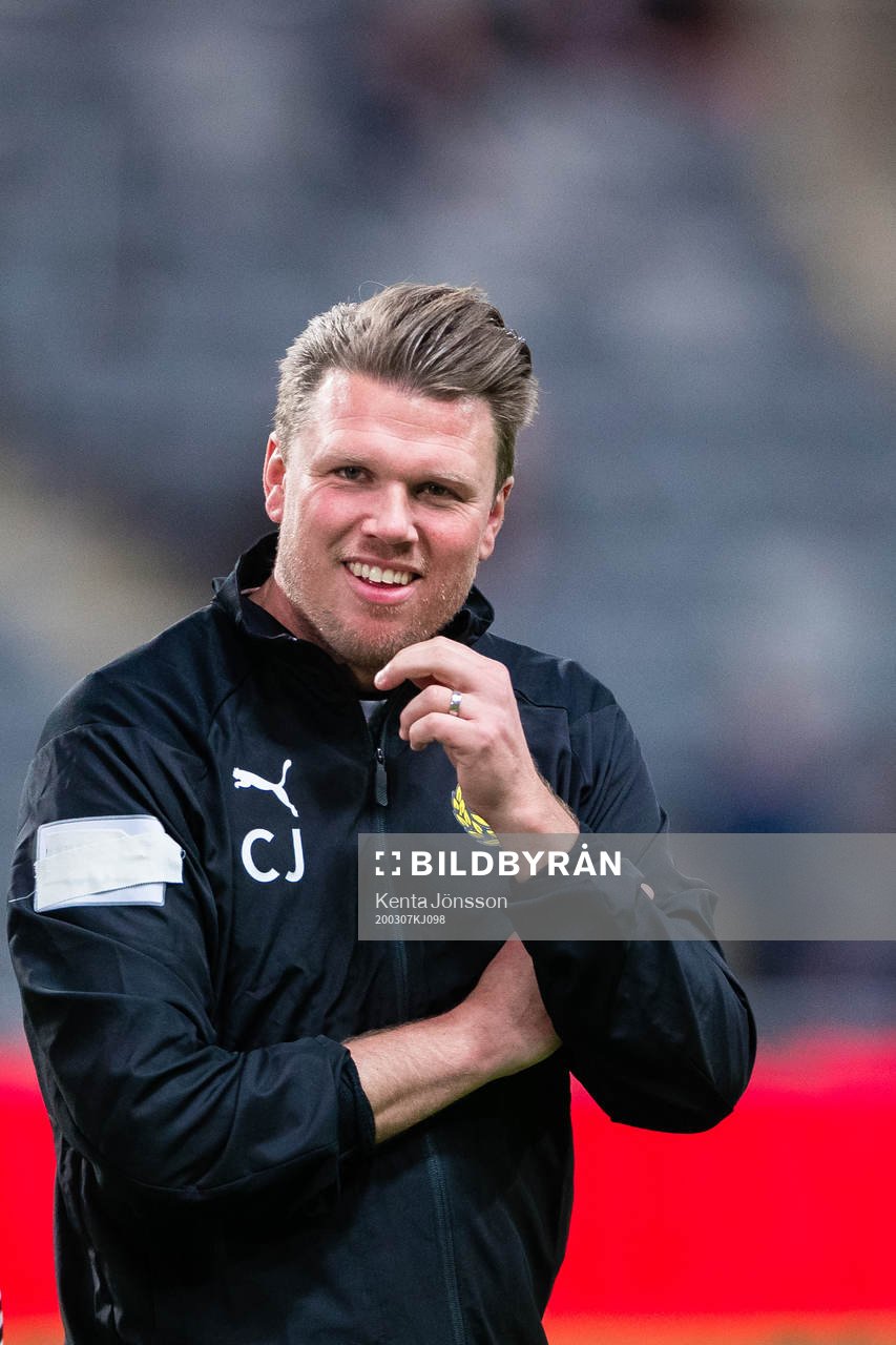 Mjällbys assisterande tränare Christian Järdler