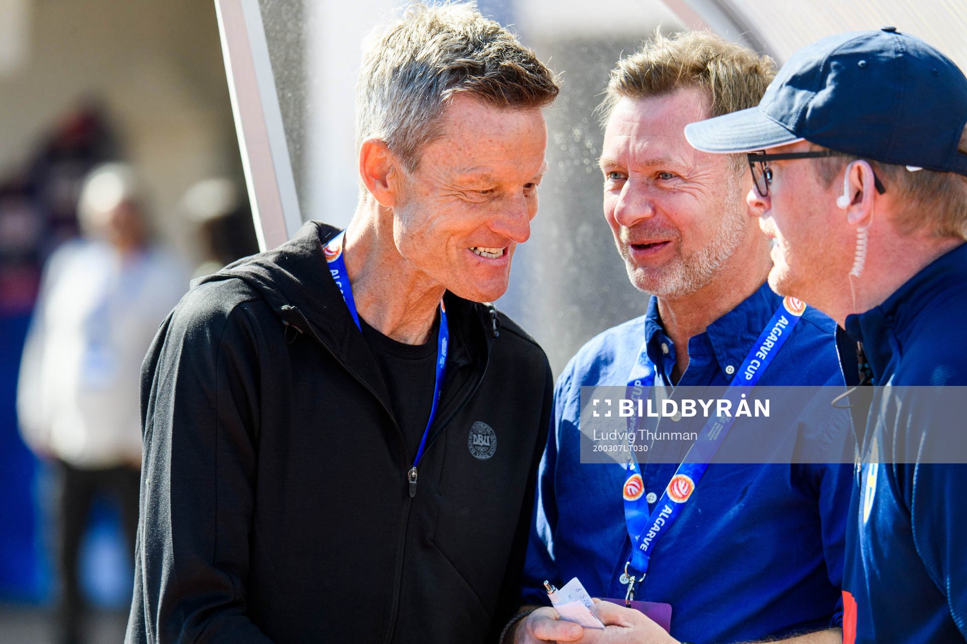 Peter Gerhardsson, head coach of Sweden and Lars