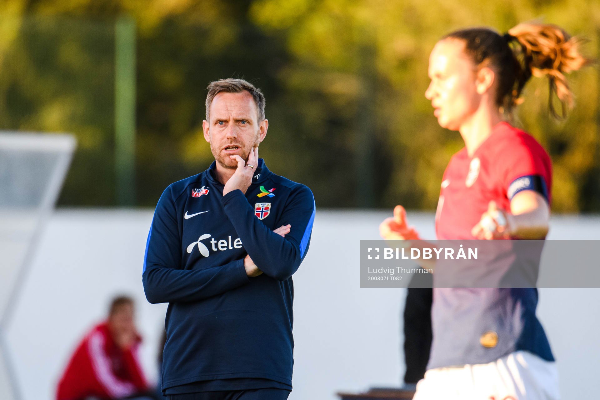 Martin Sjögren, head coach of Norway