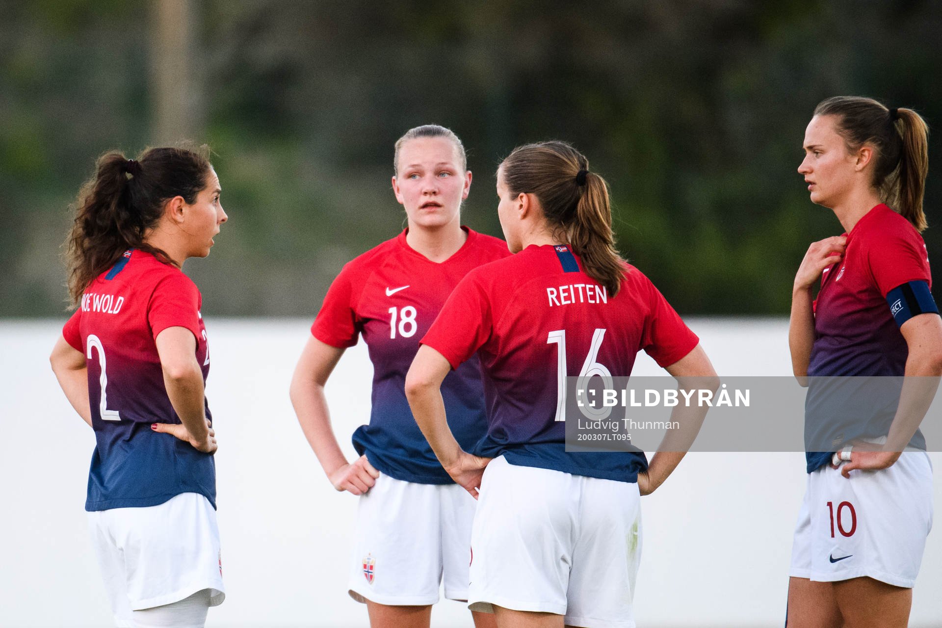 Ingrid Moe Wold, Frida Leonhardsen Maanum, Guro Reiten and