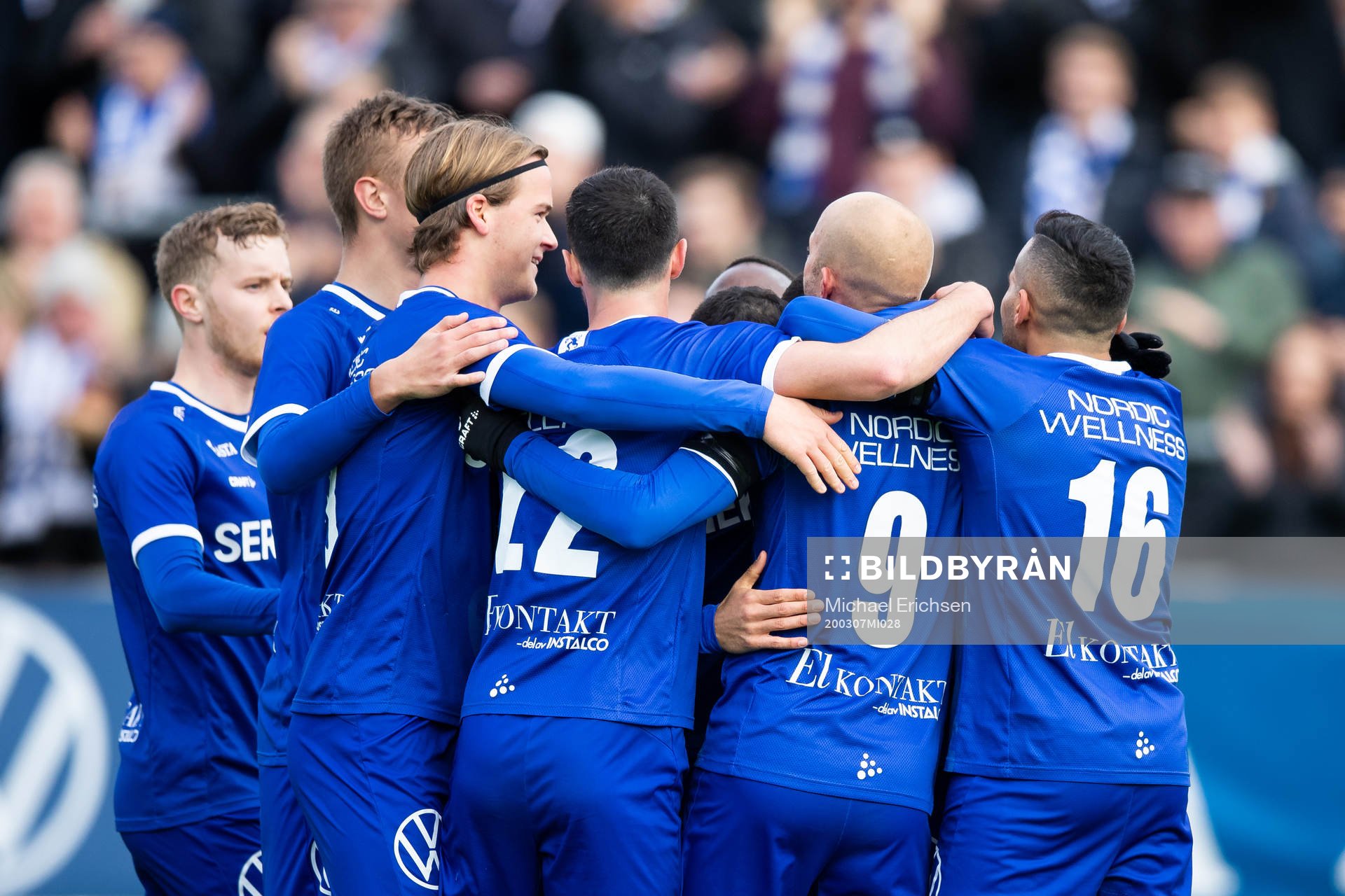 IFK Göteborgs Robin Söder jublar med lagkamrater