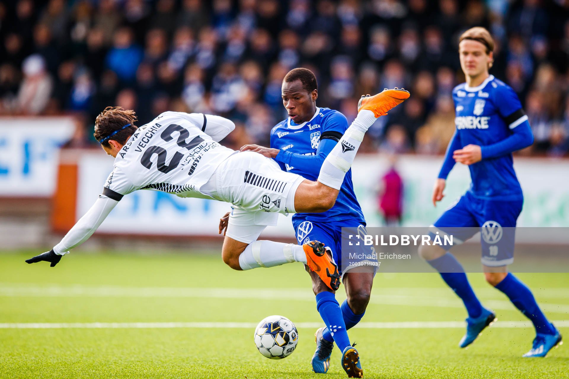 Sirius Stefan Vecchia och IFK Göteborgs Alhassan Yusuf