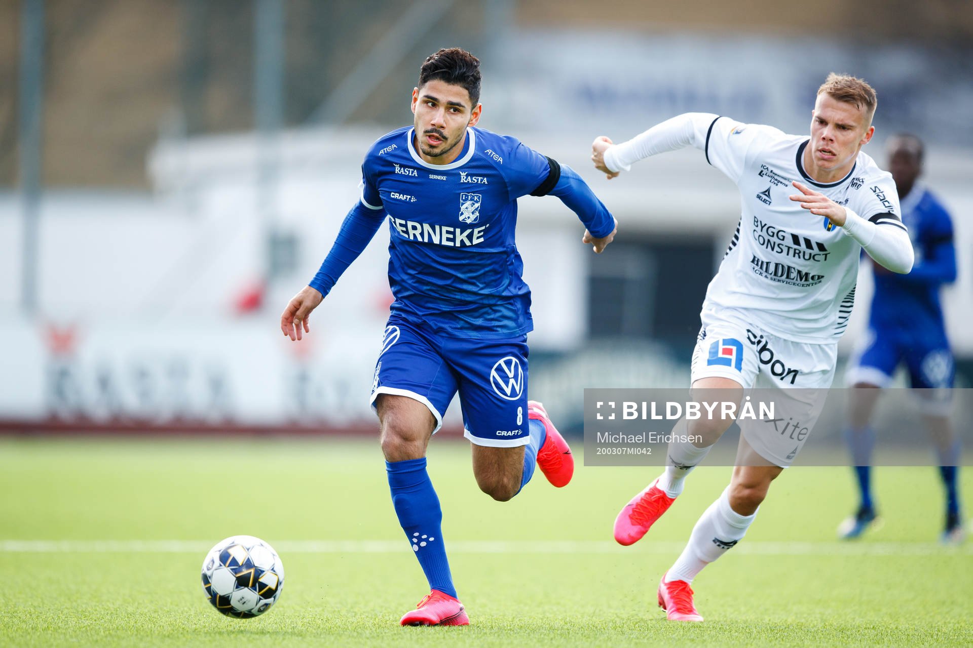 IFK Göteborgs Hosam Aiesh och Sirius Elias Andersson