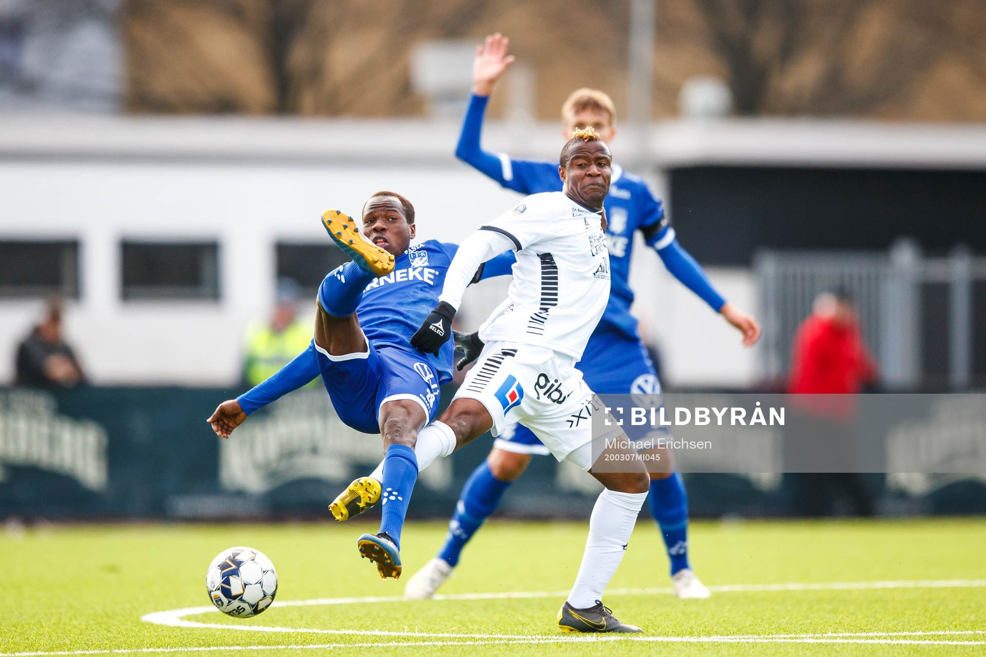 IFK Göteborgs Alhassan Yusuf och Sirius Kennedy Igboananike