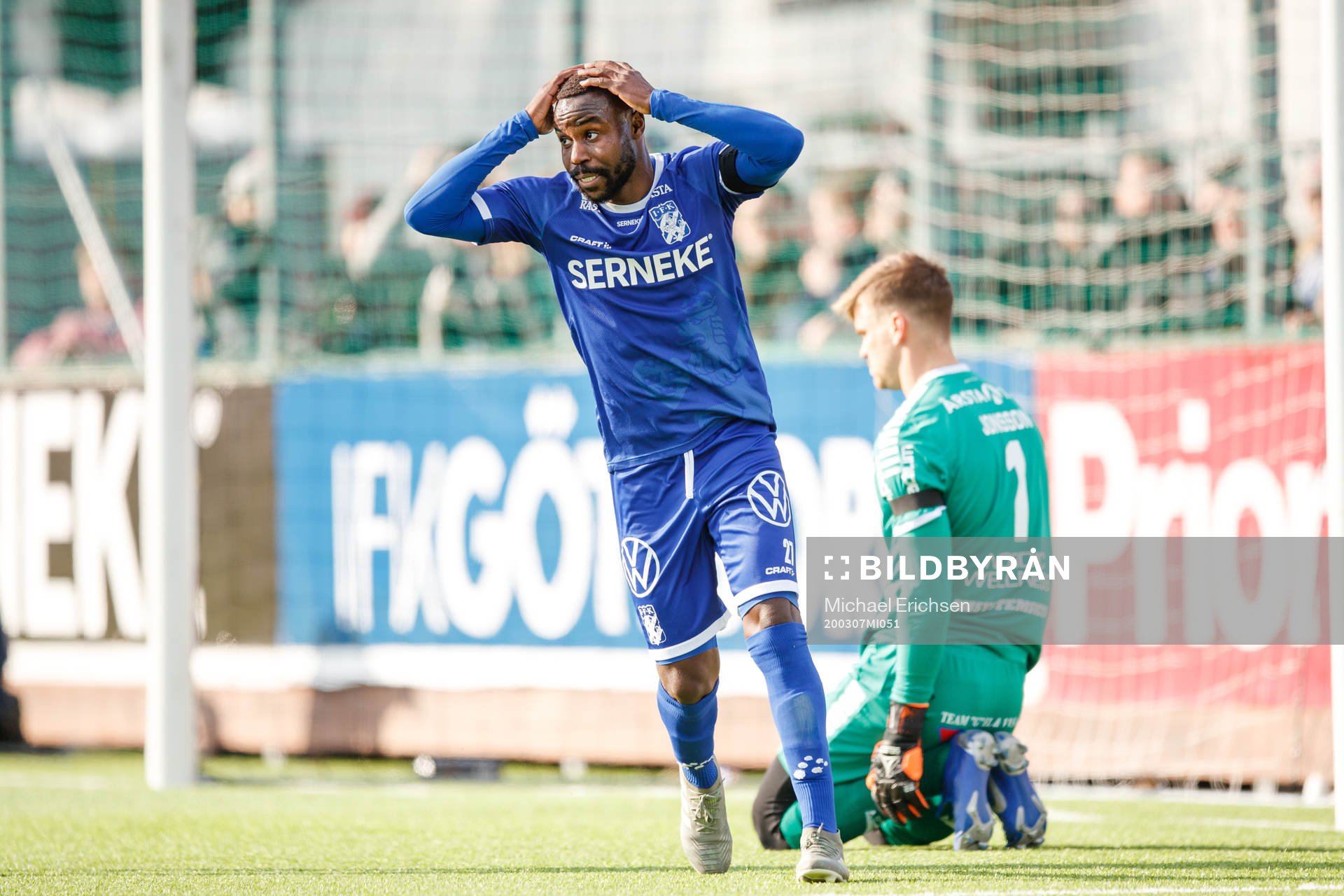 IFK Göteborgs Nzuzi Toko deppar