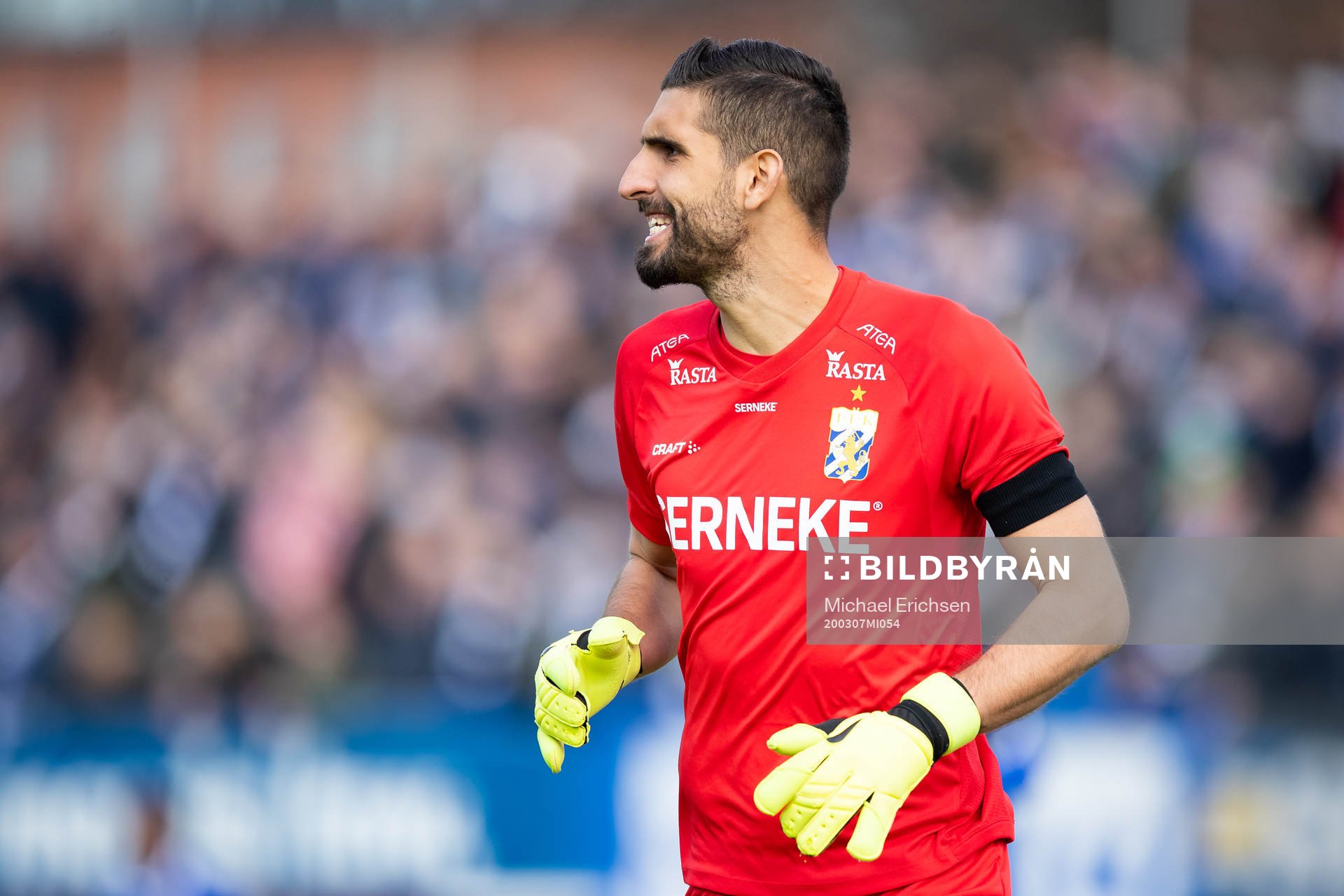IFK Göteborgs målvakt Giannis Anestis