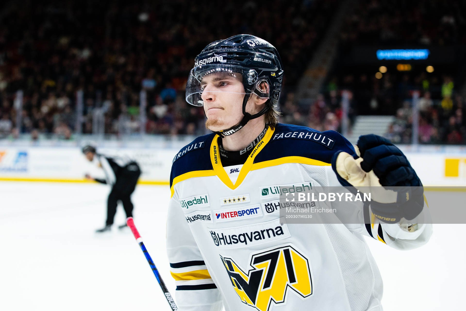 s Lias Andersson jublar