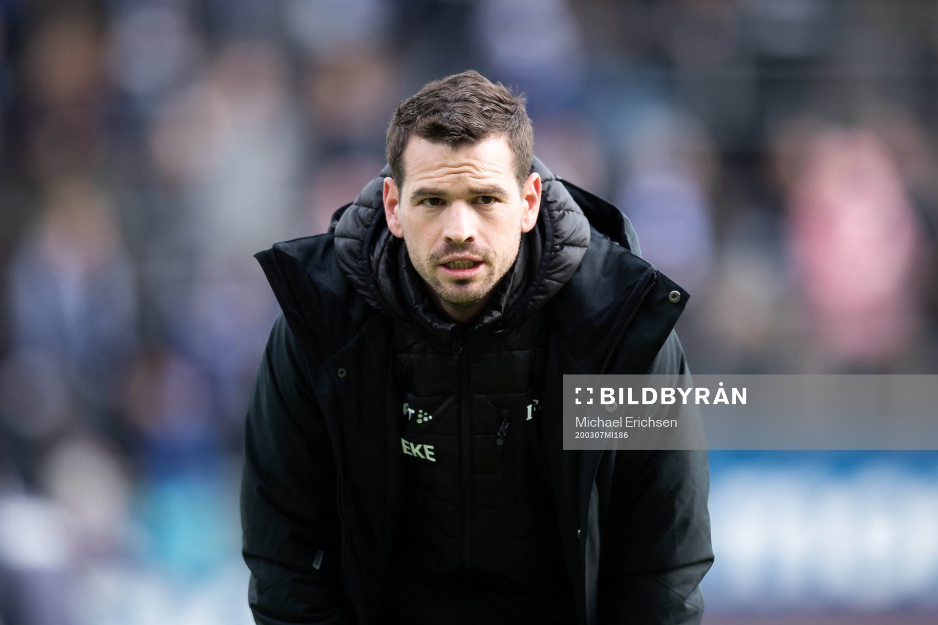 IFK Göteborgs assisterande tränare Ferran Sibila innan