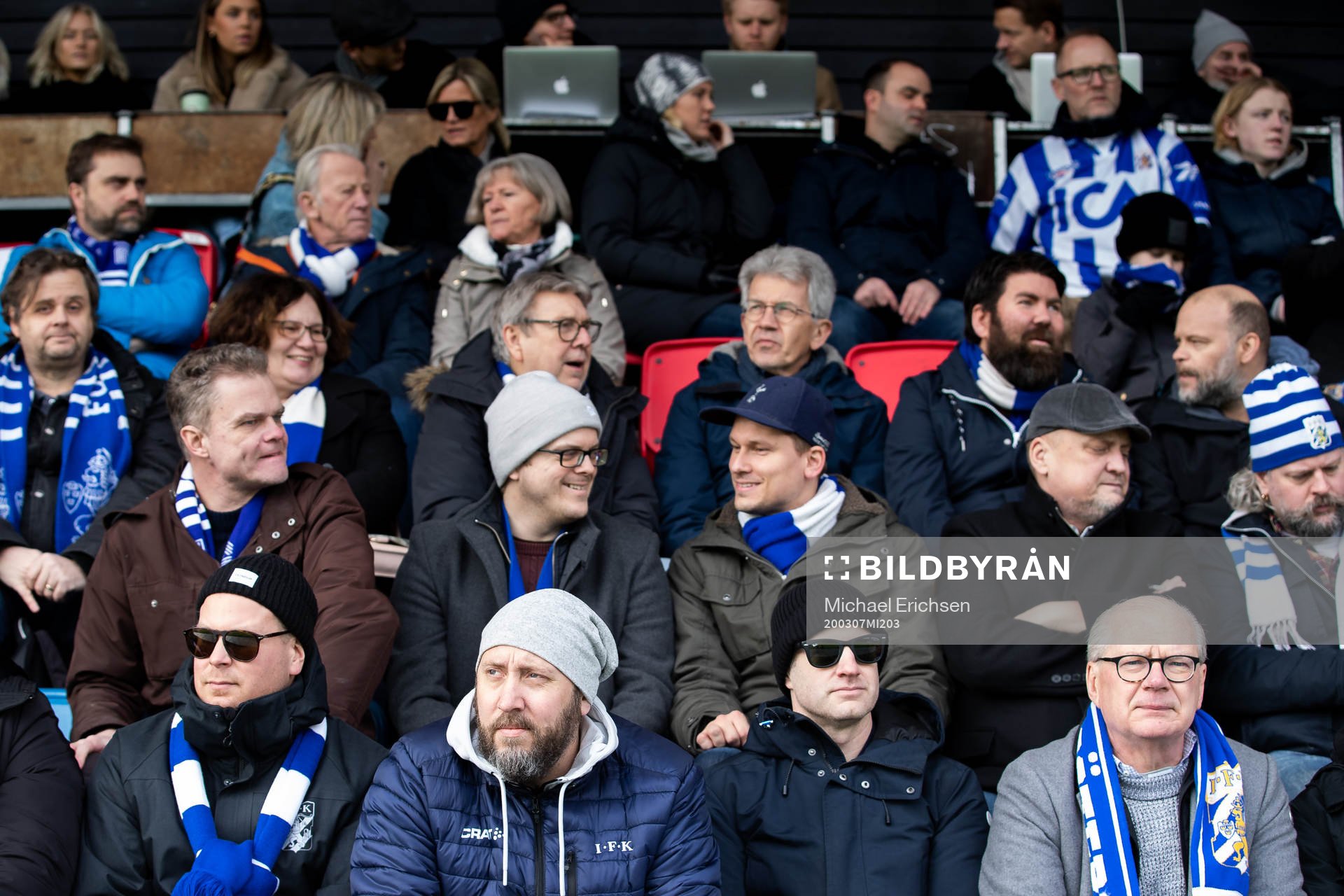Andre fr.v. nedre raden IFK Göteborgs klubbdirektör Max