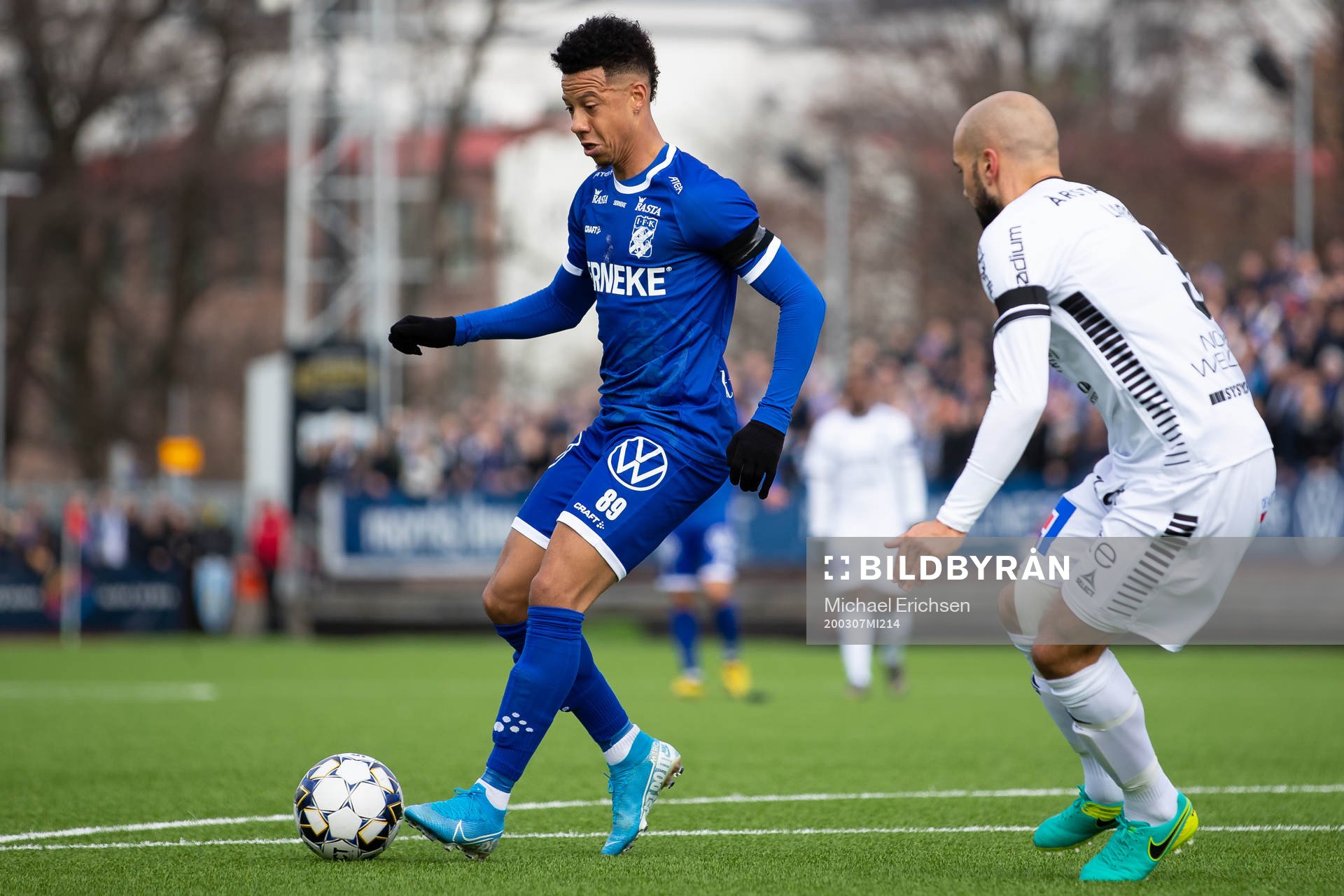 IFK Göteborgs Tobias Sana och Sirius Karl Larson