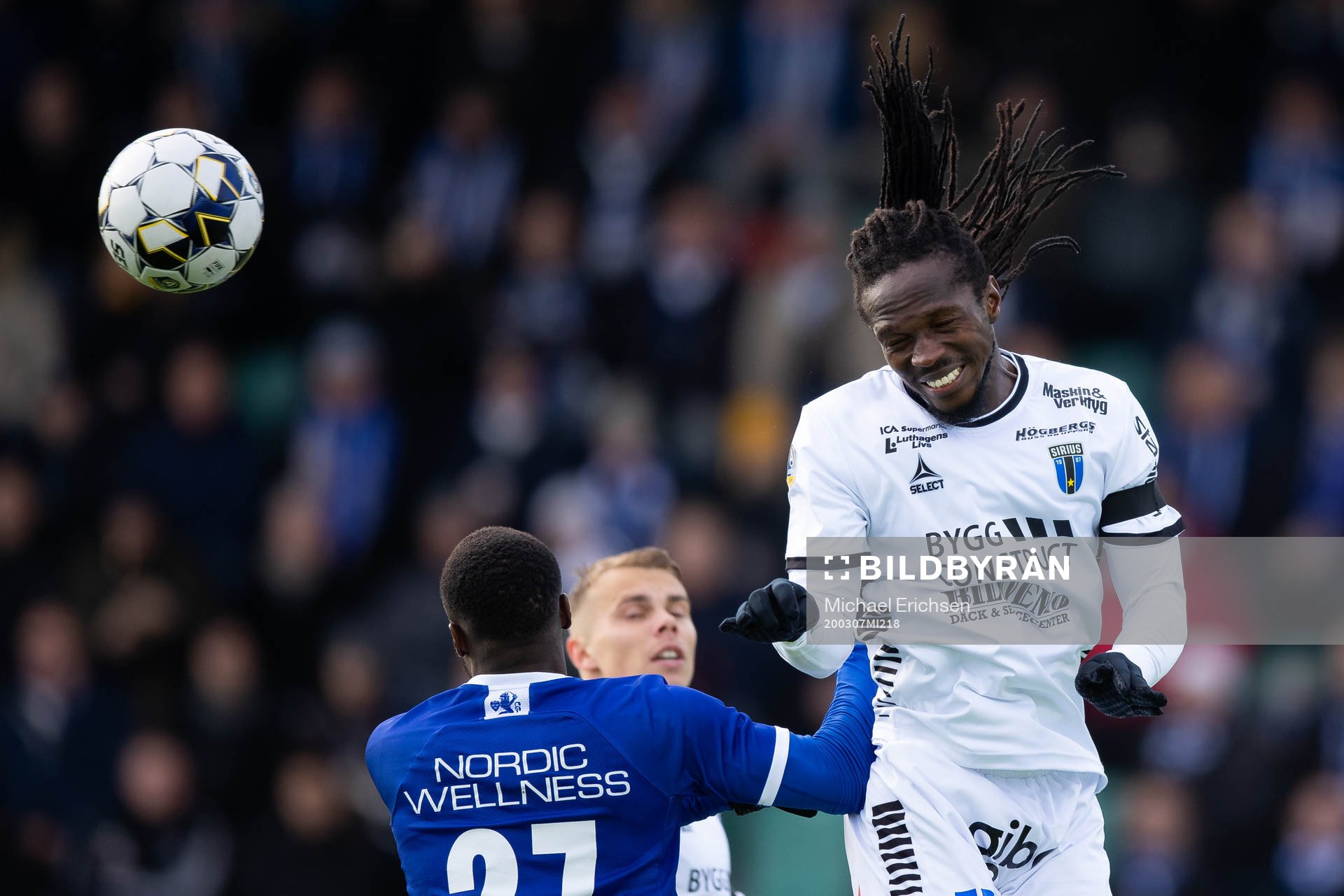Sirius Kebba Ceesay vinner en nickduell mot IFK Göteborgs