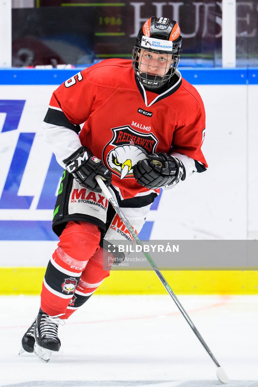Malmö Redhawks Oskar Magnusson