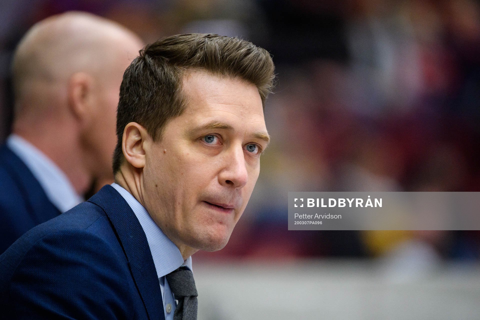 Växjös tränare Sam Hallam