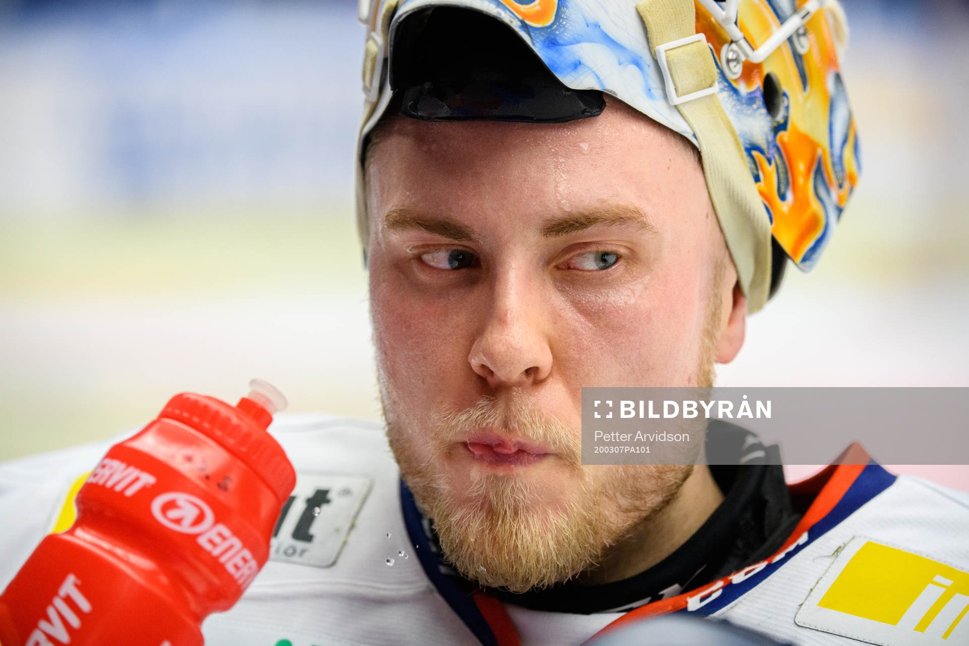 Växjös målvakt Viktor Andrén