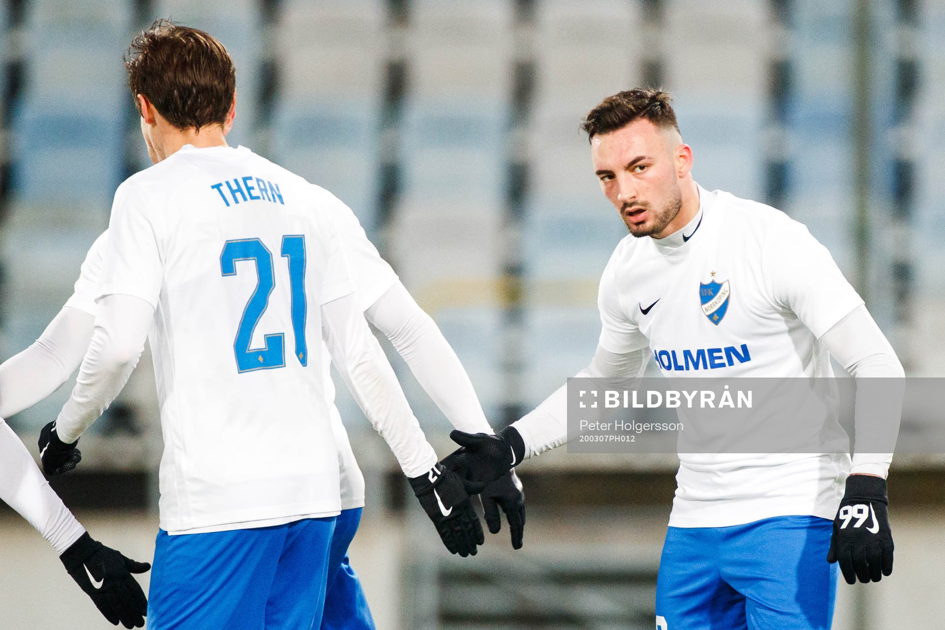 IFK Norrköpings Sead Haksabanovic jublar