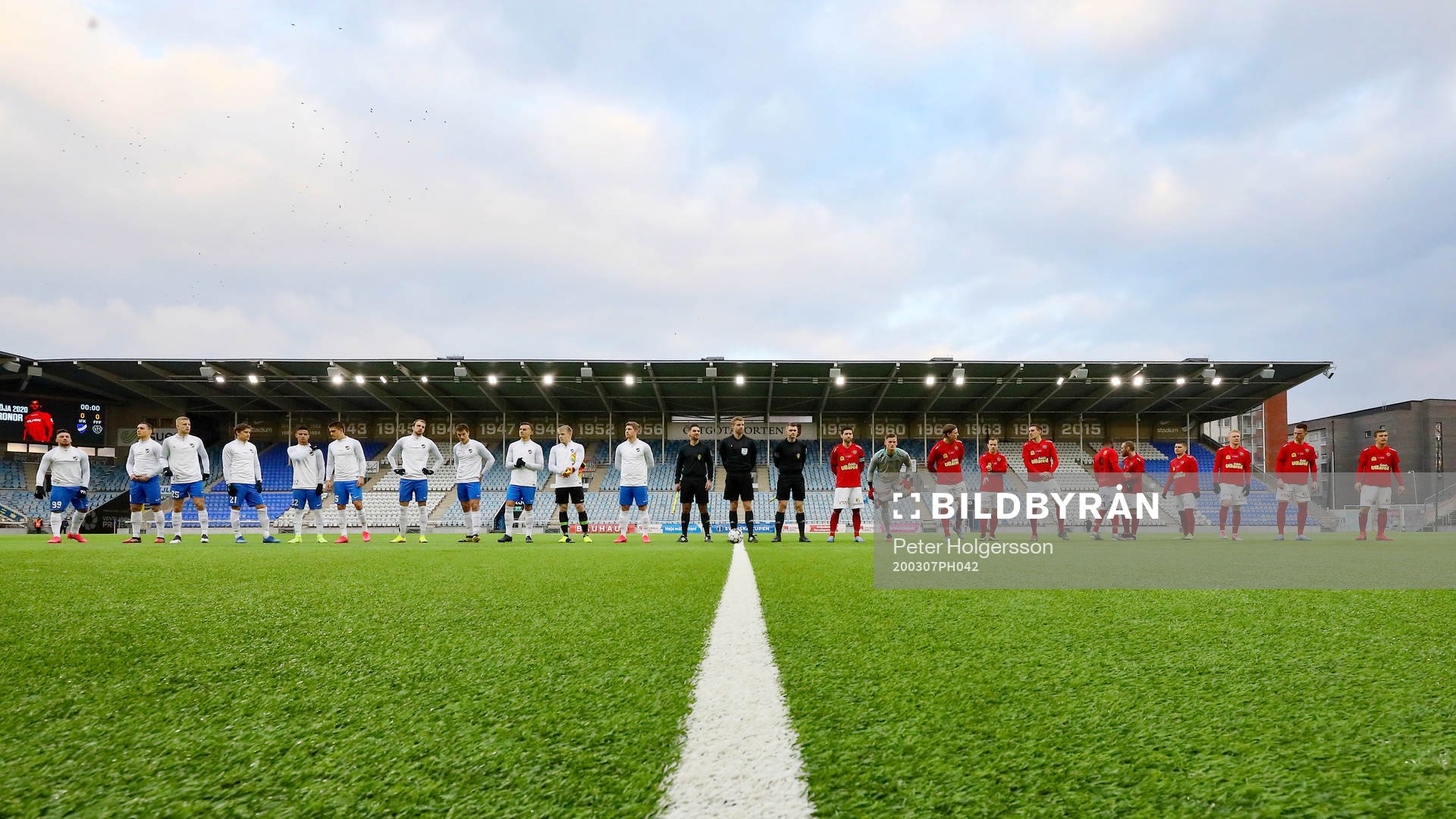 IFK Norrköpings och Falkenbergs lag