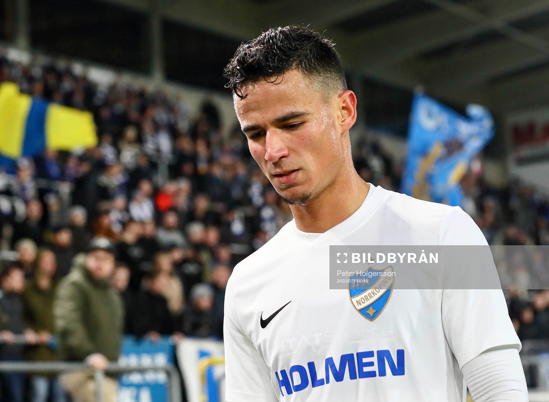 IFK Norrköpings Ian Smith deppar