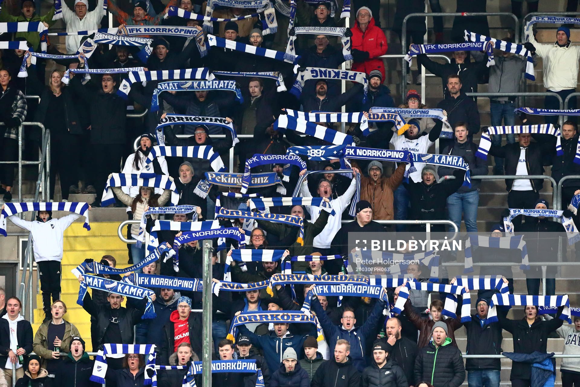 under fotbollsmatchen i Svenska Cupen mellan IFK