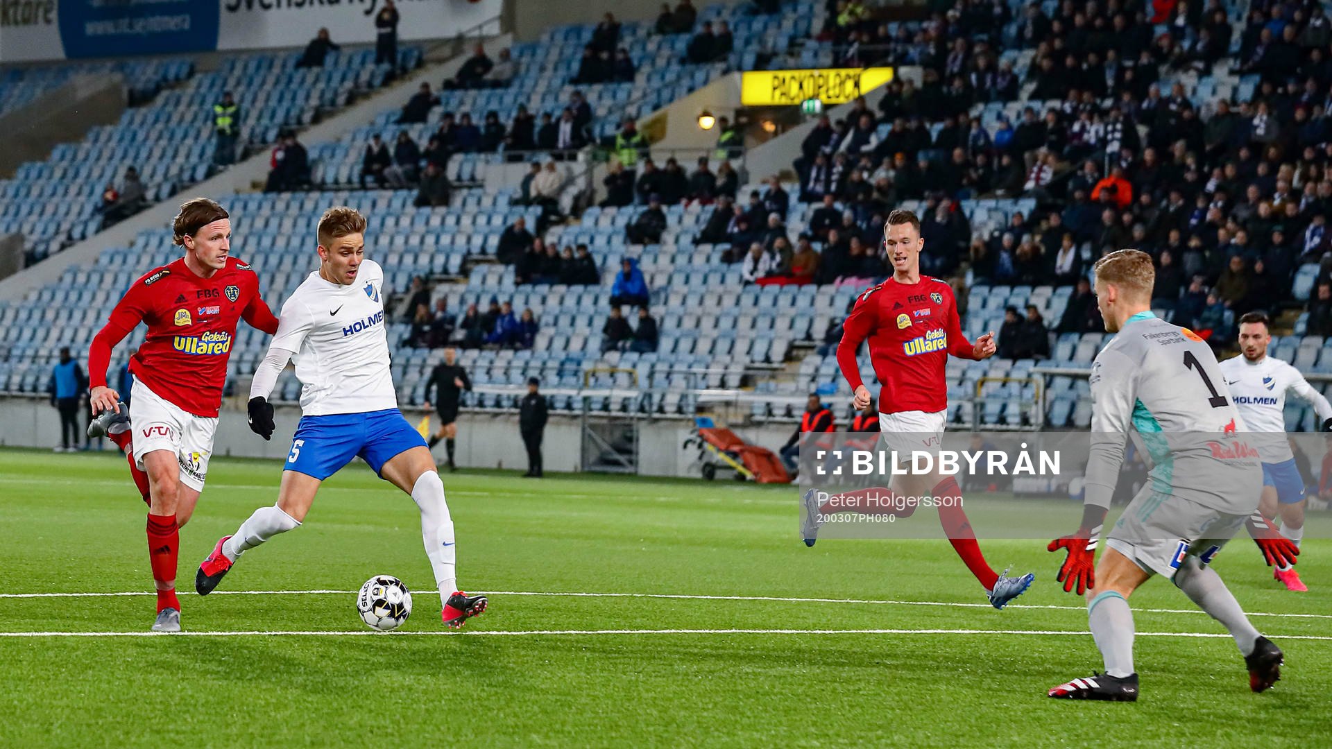 under fotbollsmatchen i Svenska Cupen mellan IFK