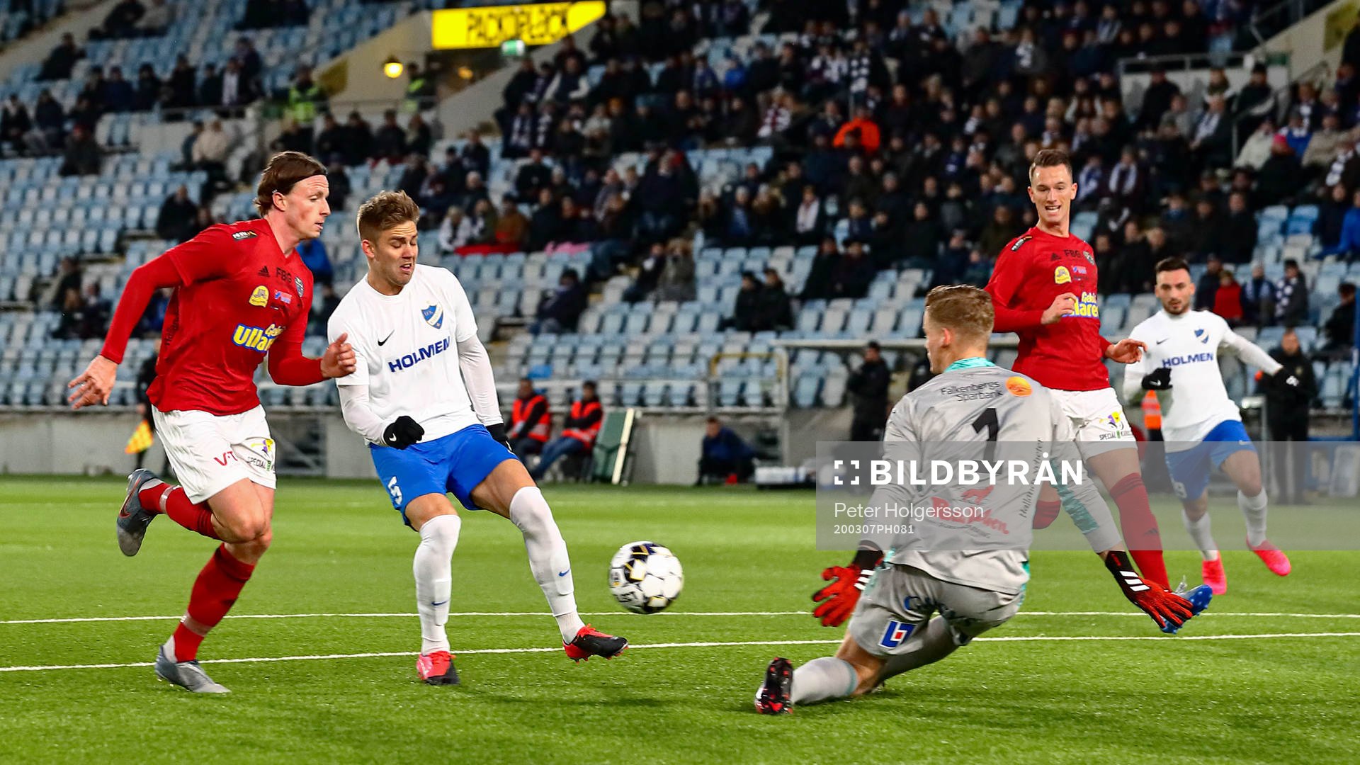 under fotbollsmatchen i Svenska Cupen mellan IFK