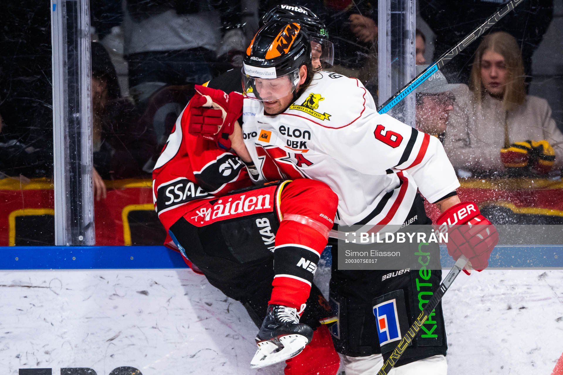 Örebros Stefan Warg  och Luleås Pontus Själin