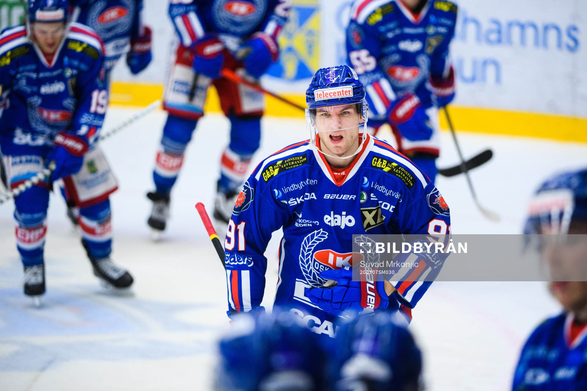 Oskarshamns Rickard Palmberg jublar
