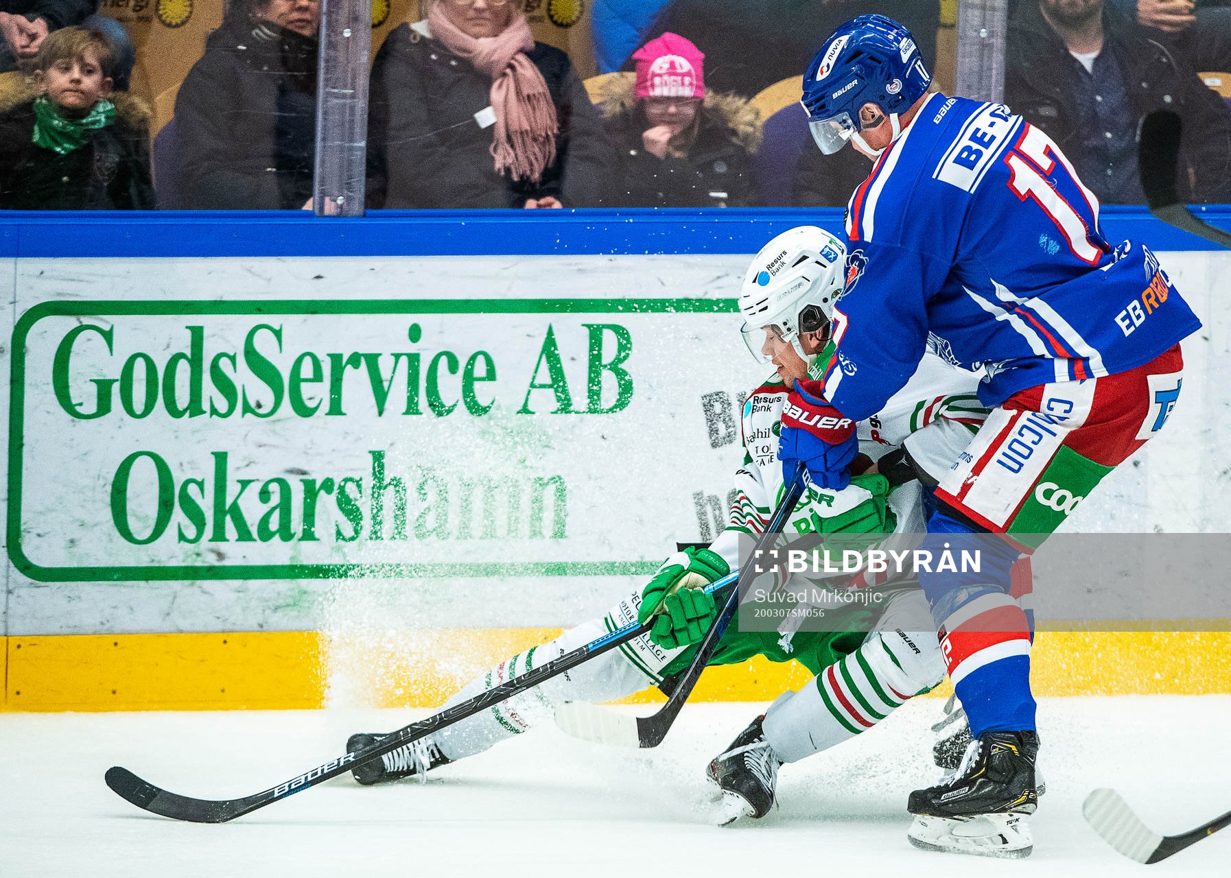 Oskarshamns Jonas Engström och Rögles Dominik Bokk