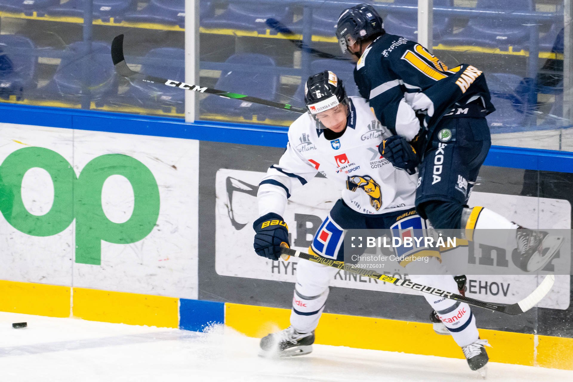 Visby/Romas Tomislav Lovric och Borlänges Rikky Hanspers