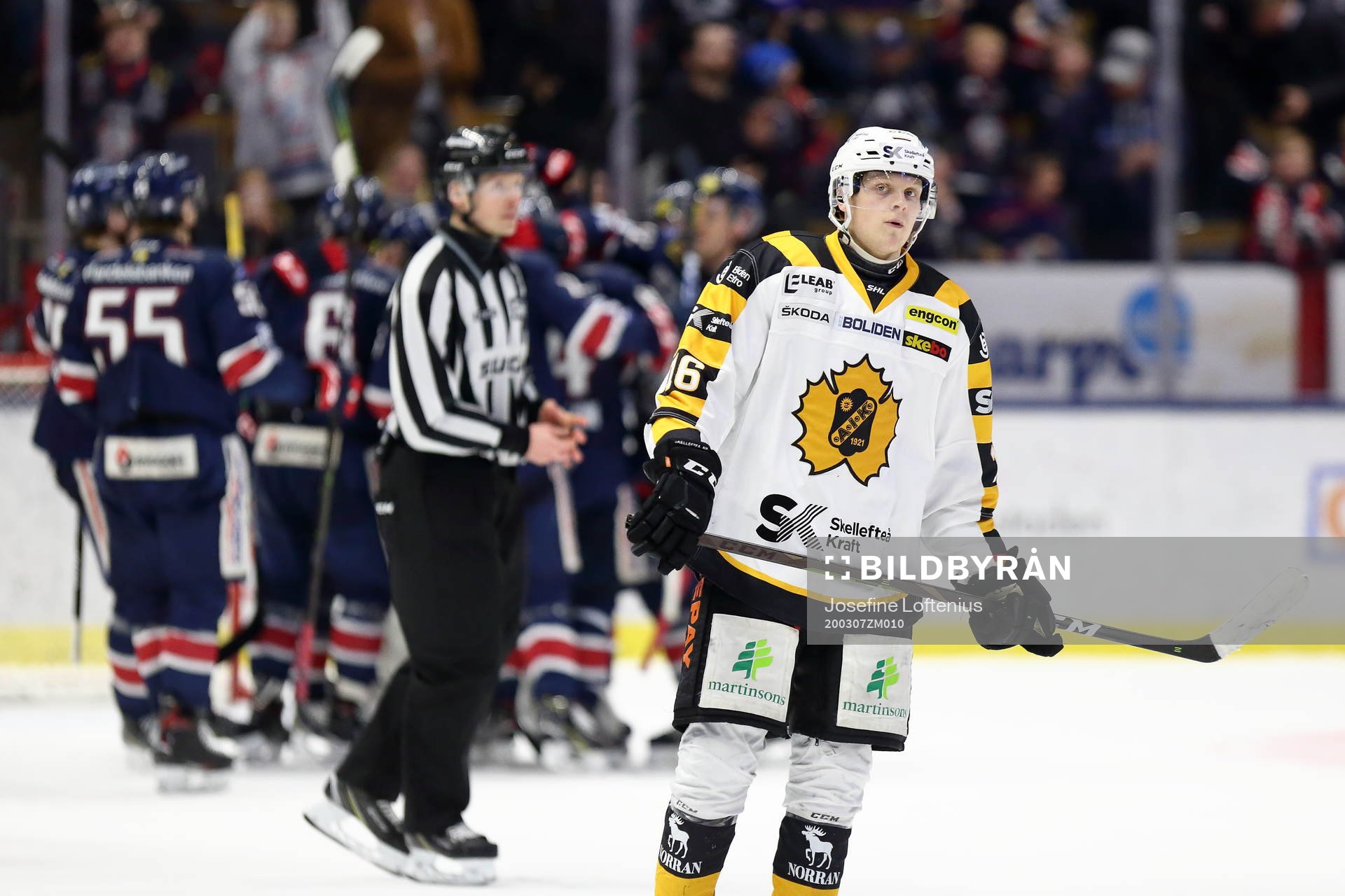 Skellefteås Linus Lindström deppar