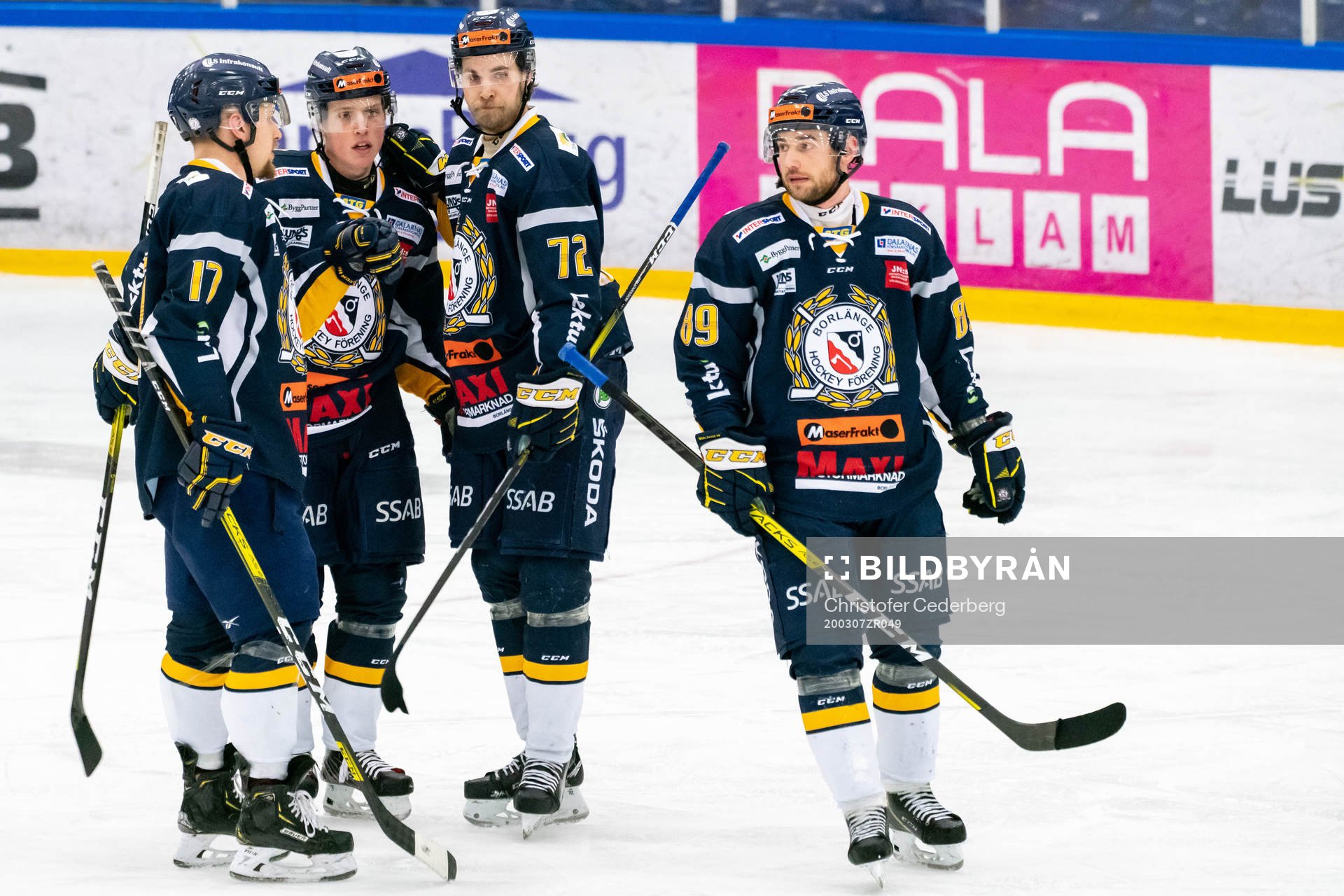 Borlänges Christian Blomqvist Ludvig Östman Jonas