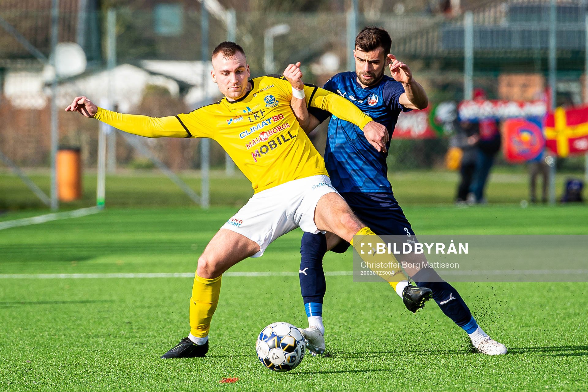 Lunds Filip Bohman och Helsingborgs Egzon Bejtulai