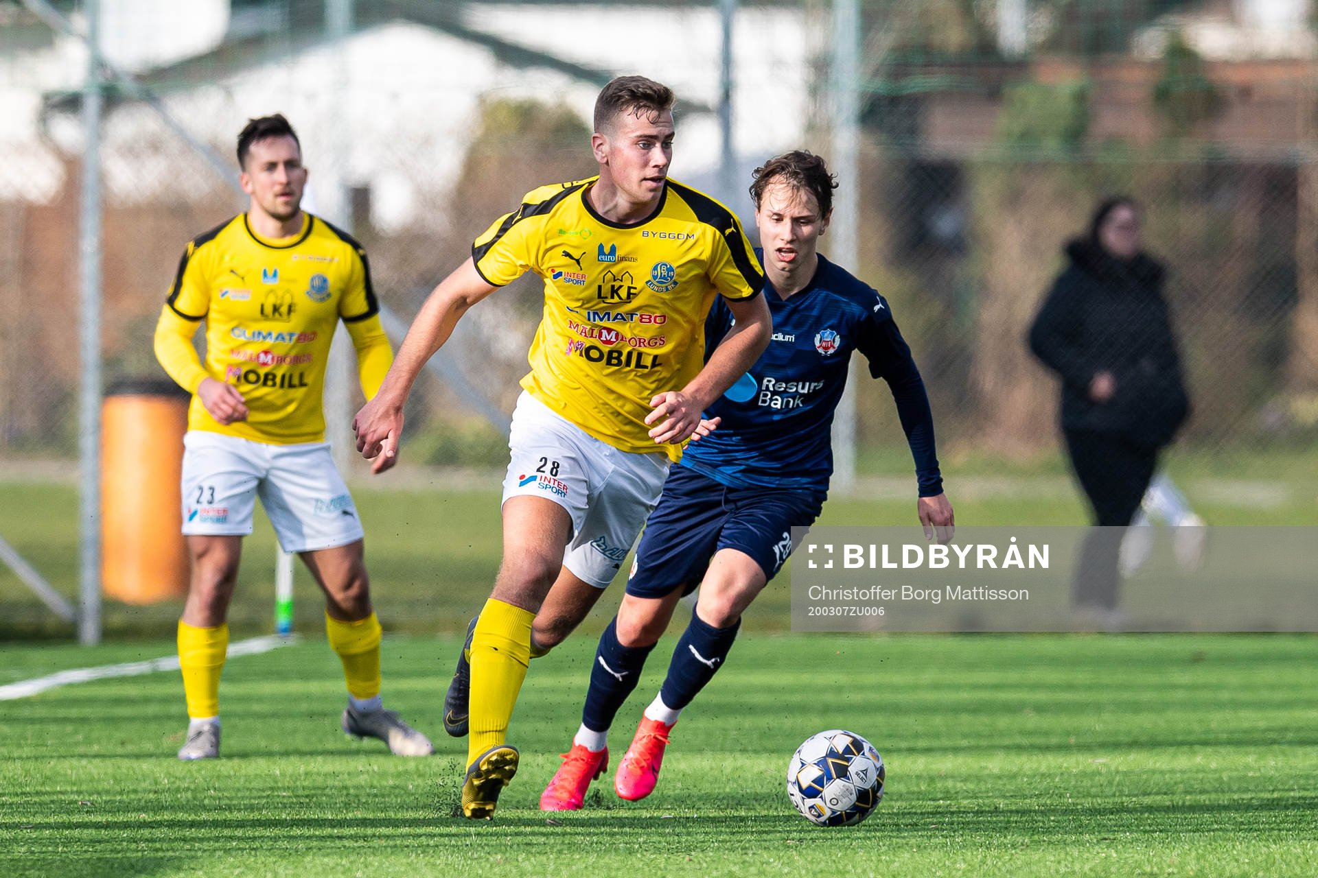 Lunds Jakob Ottosson och Helsingborgs Alex Timossi