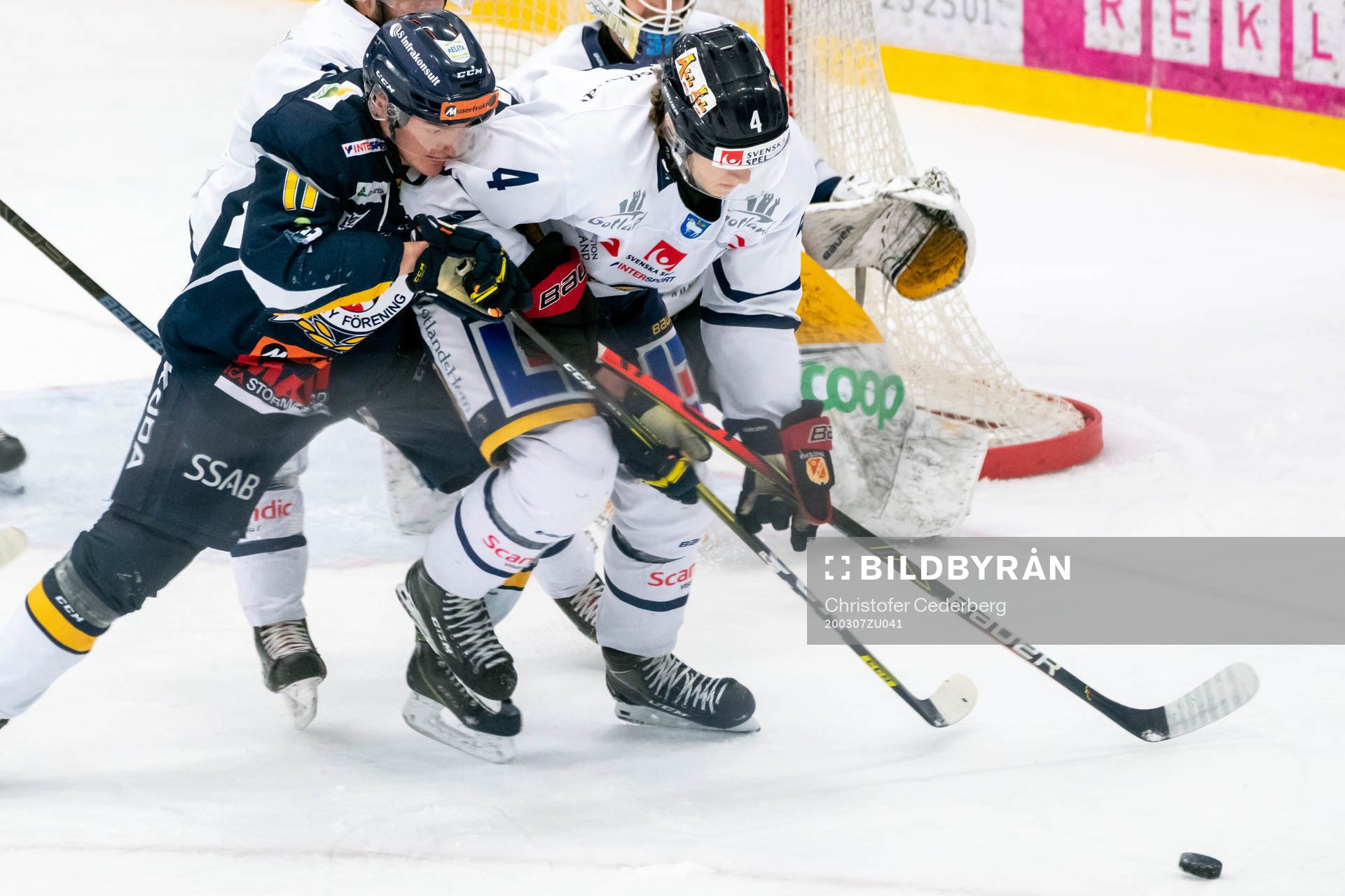 Borlänges Mikael Hansson och Visby/Romas Oskar Holgersson