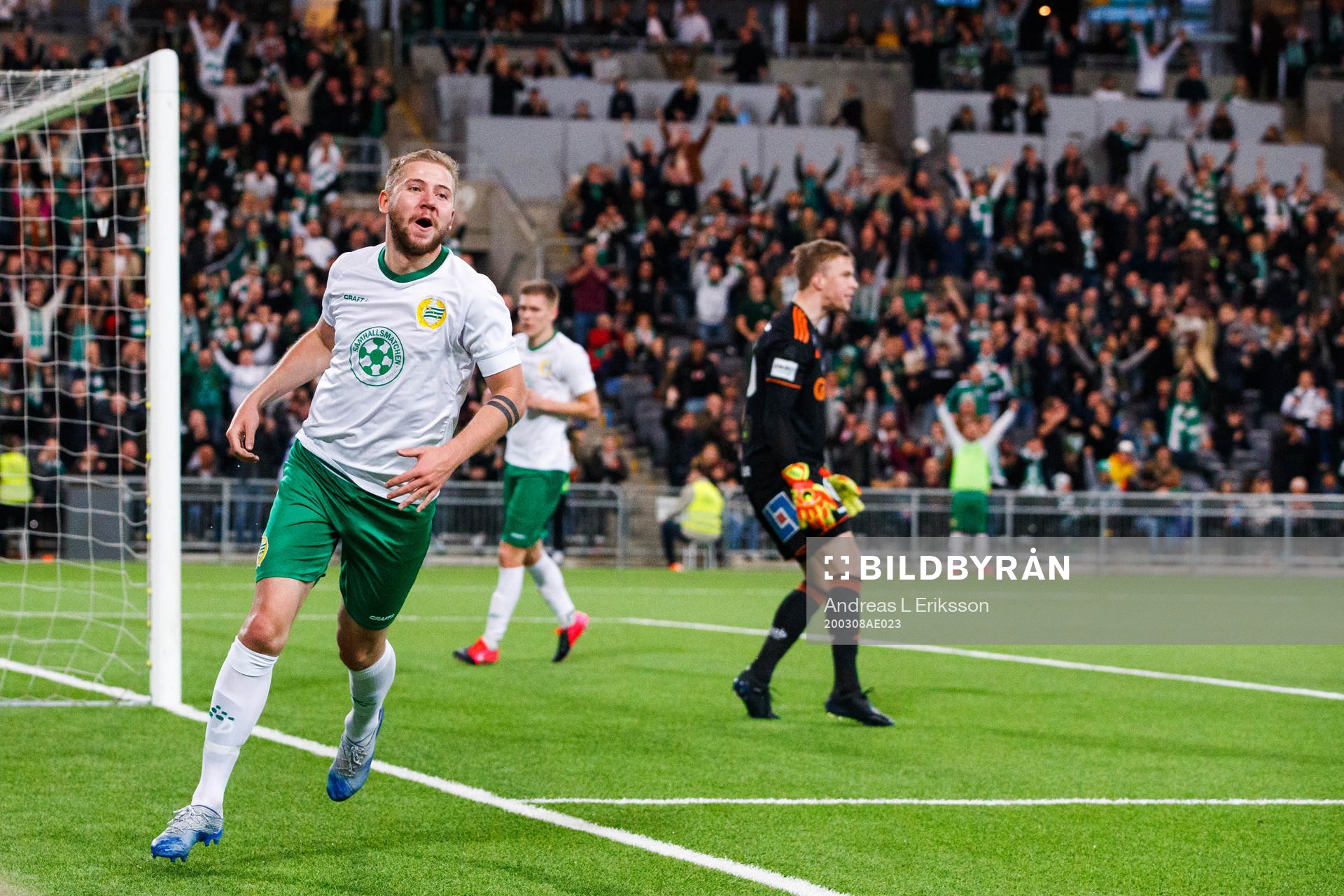 Hammarbys Darijan Bojanic jublar